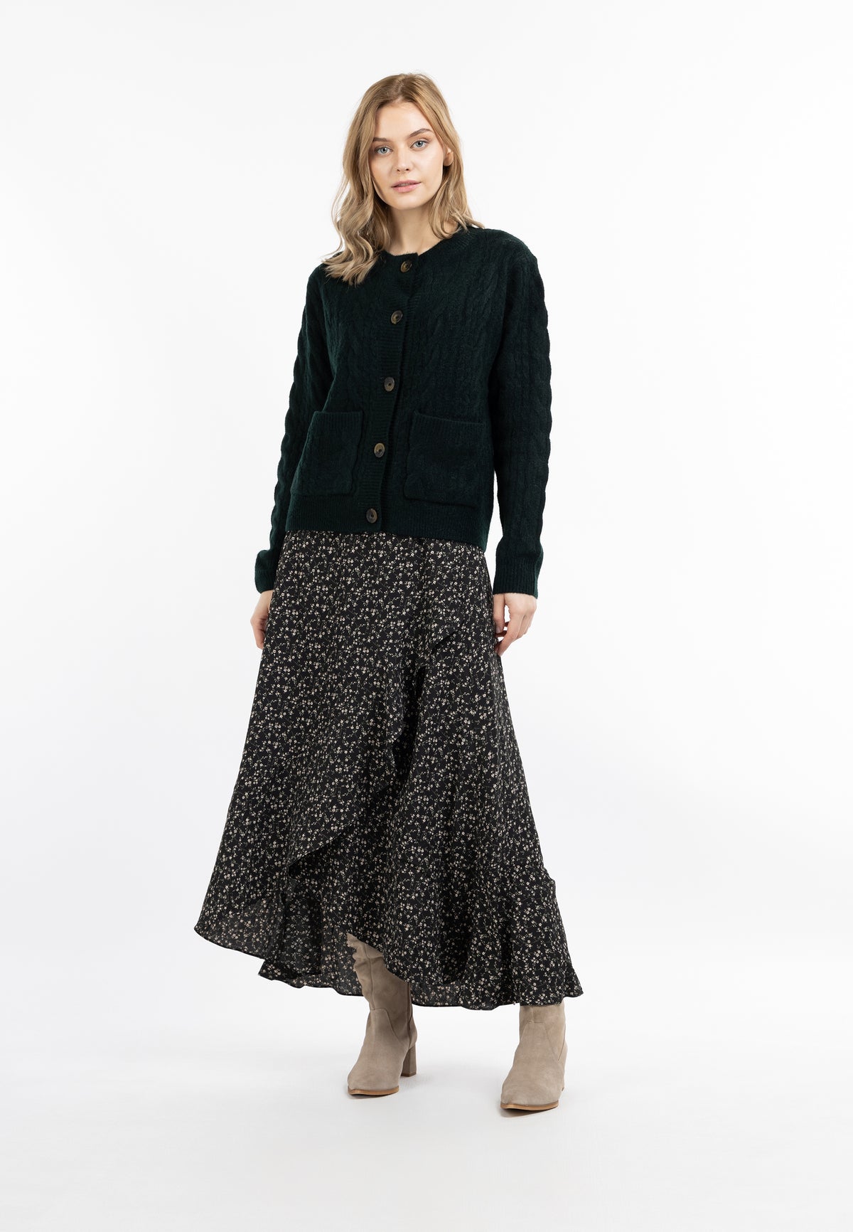 DreiMaster Vintage spódnica midi