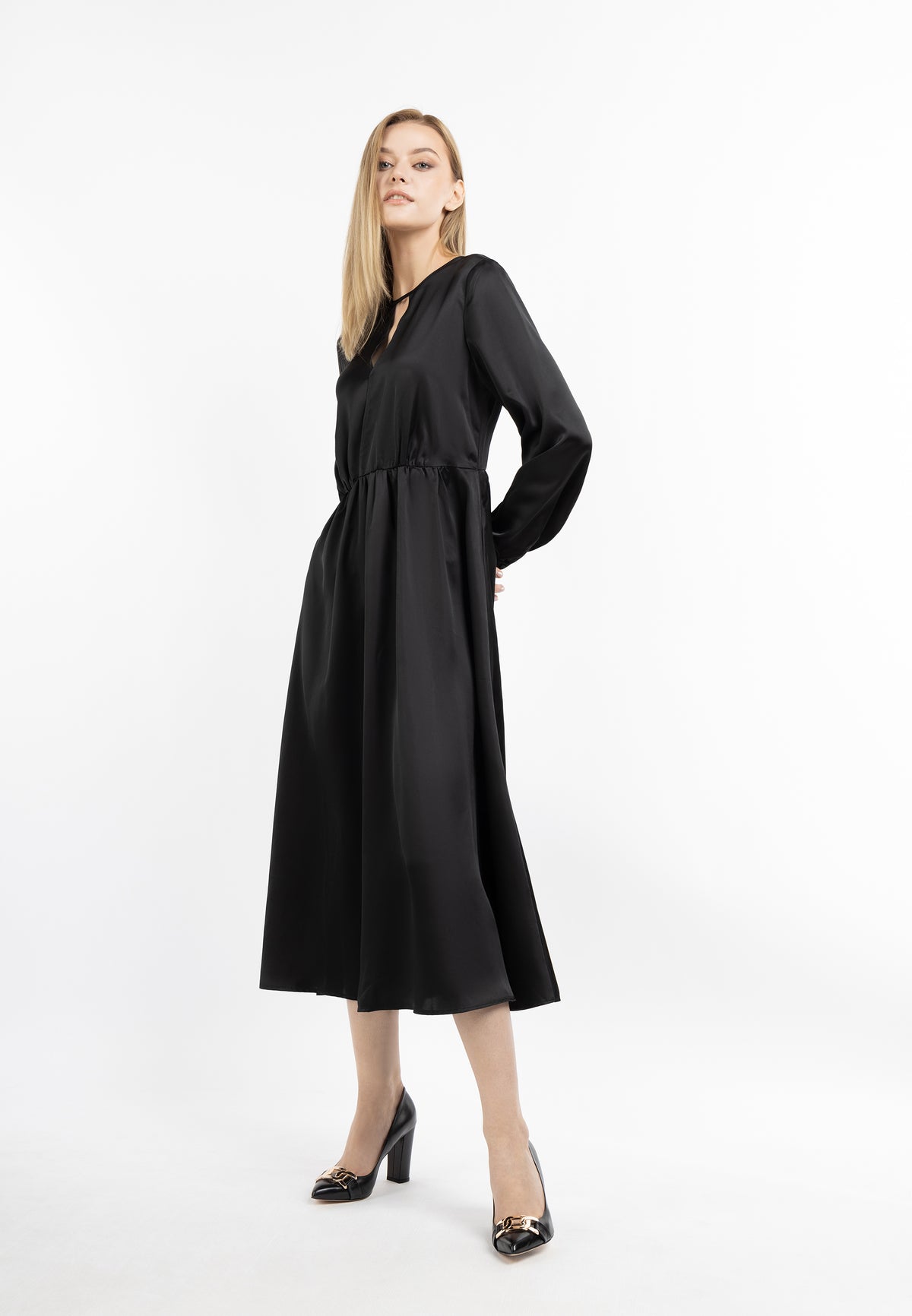 DreiMaster Klassik Midikleid