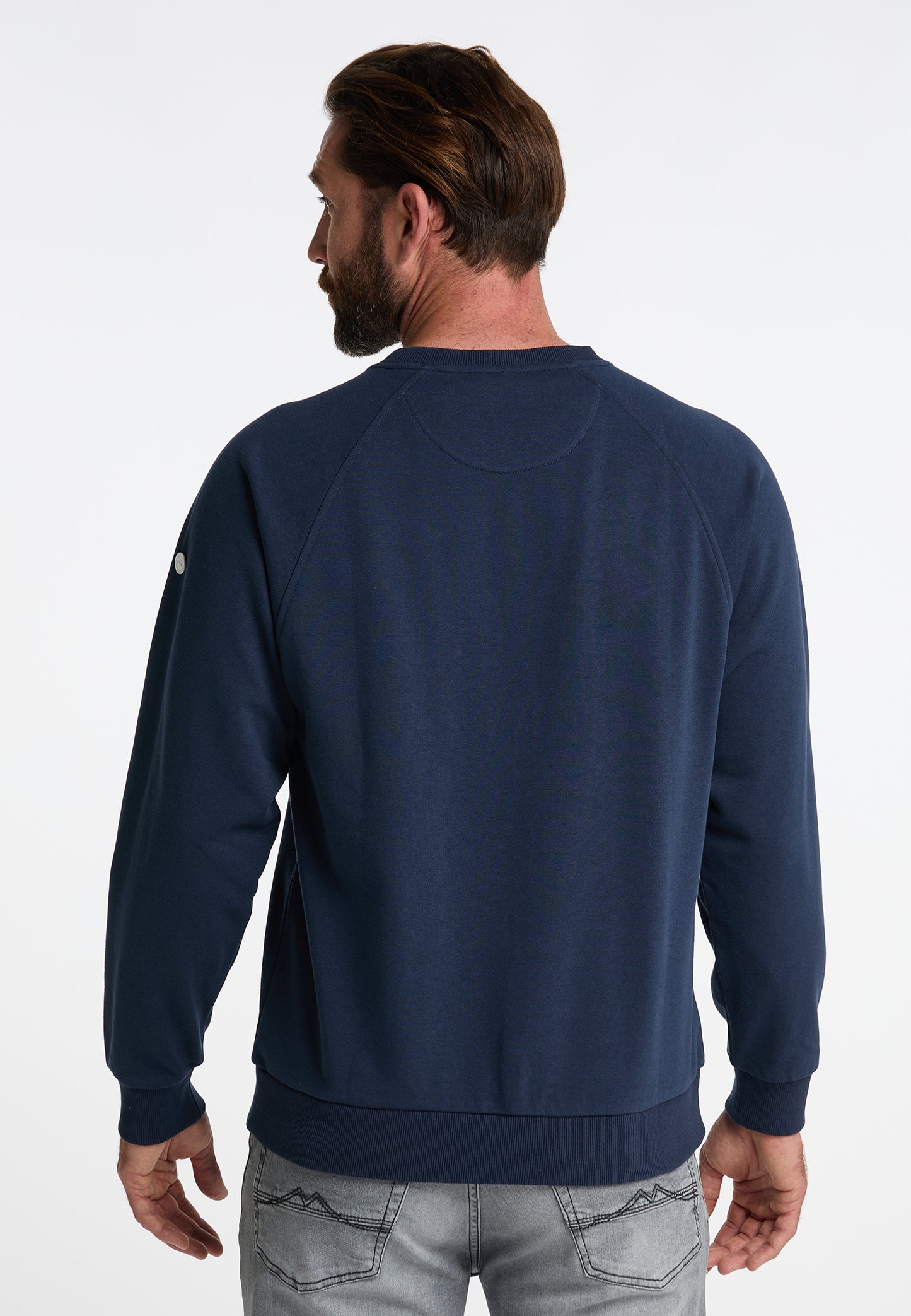 DreiMaster Maritim Herren-Sweatshirt mit Rundhalsausschnitt