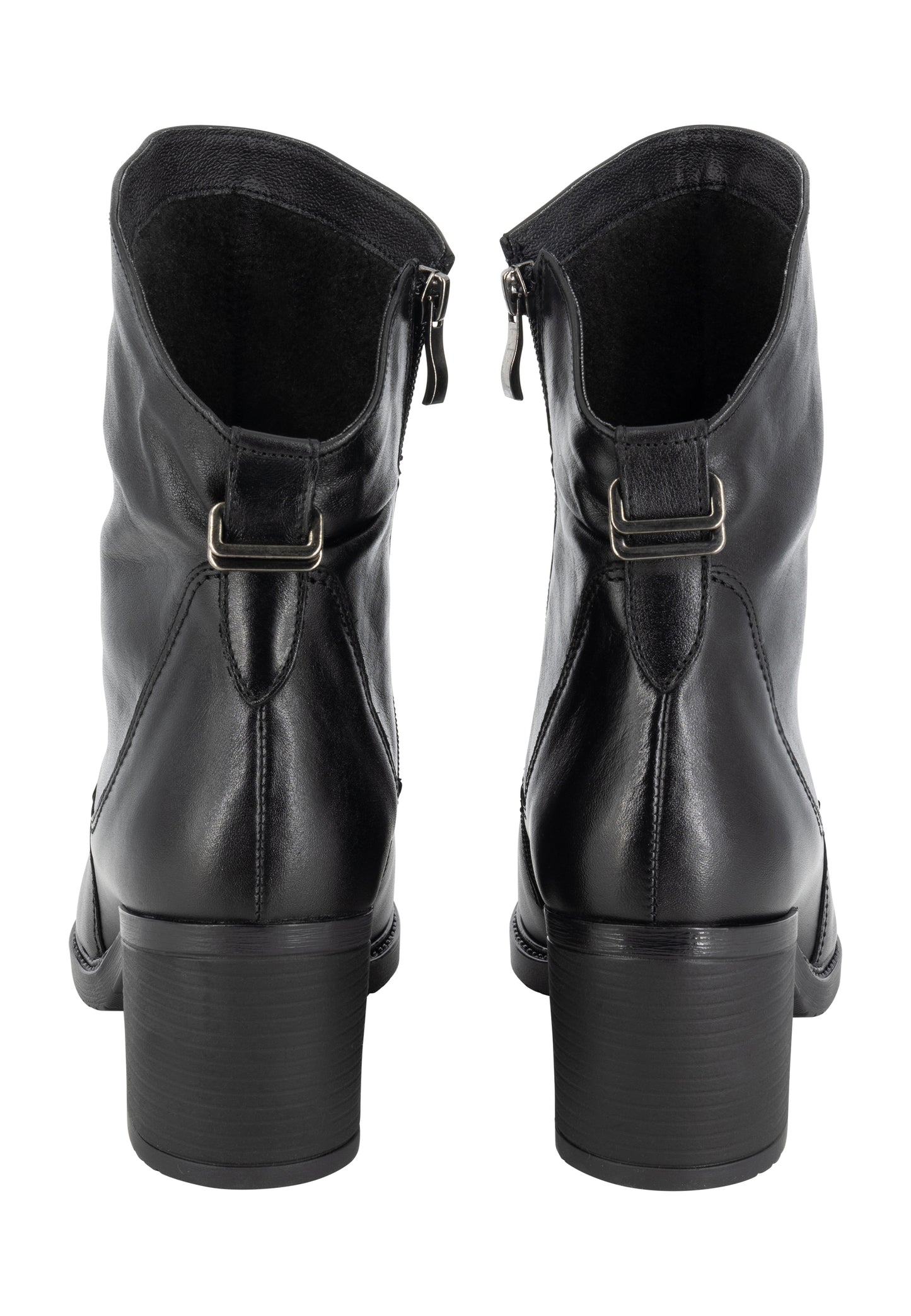 DreiMaster Vintage Damen Lederstiefelette