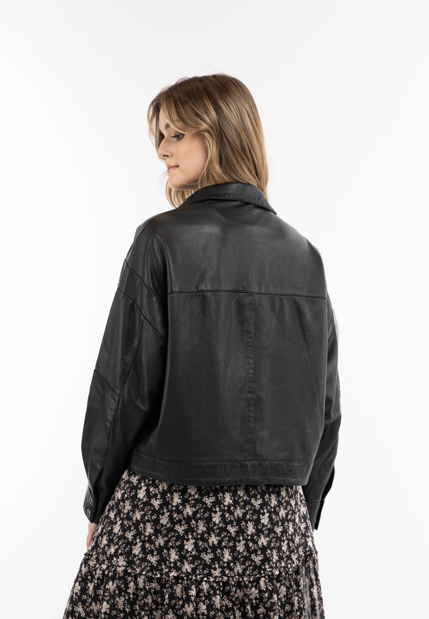 DreiMaster Vintage Damen-Lederjacke