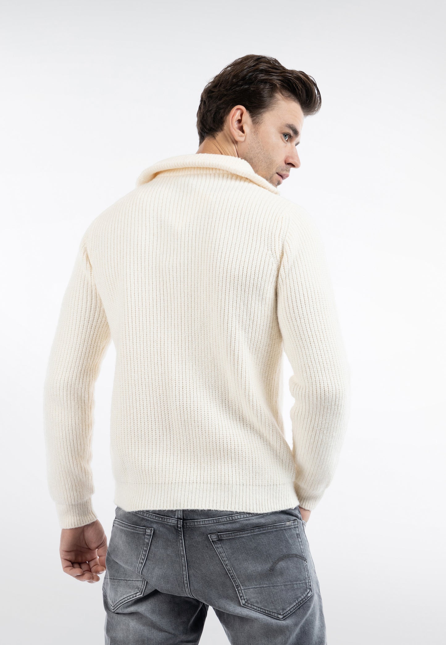 DreiMaster Vintage Herren-Strickpullover