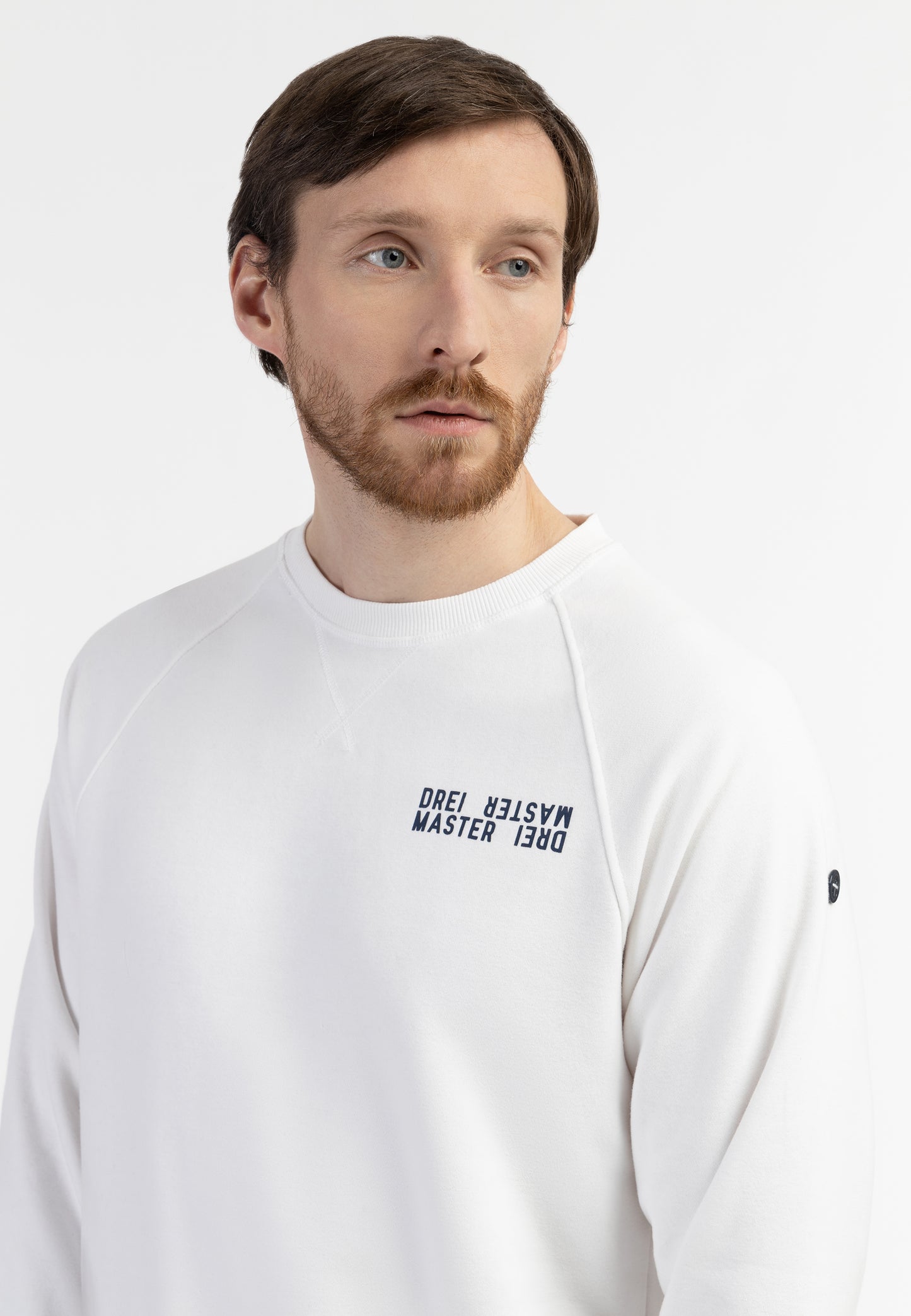 DreiMaster Maritim Herren Sweatshirt mit Rundhalsausschnitt