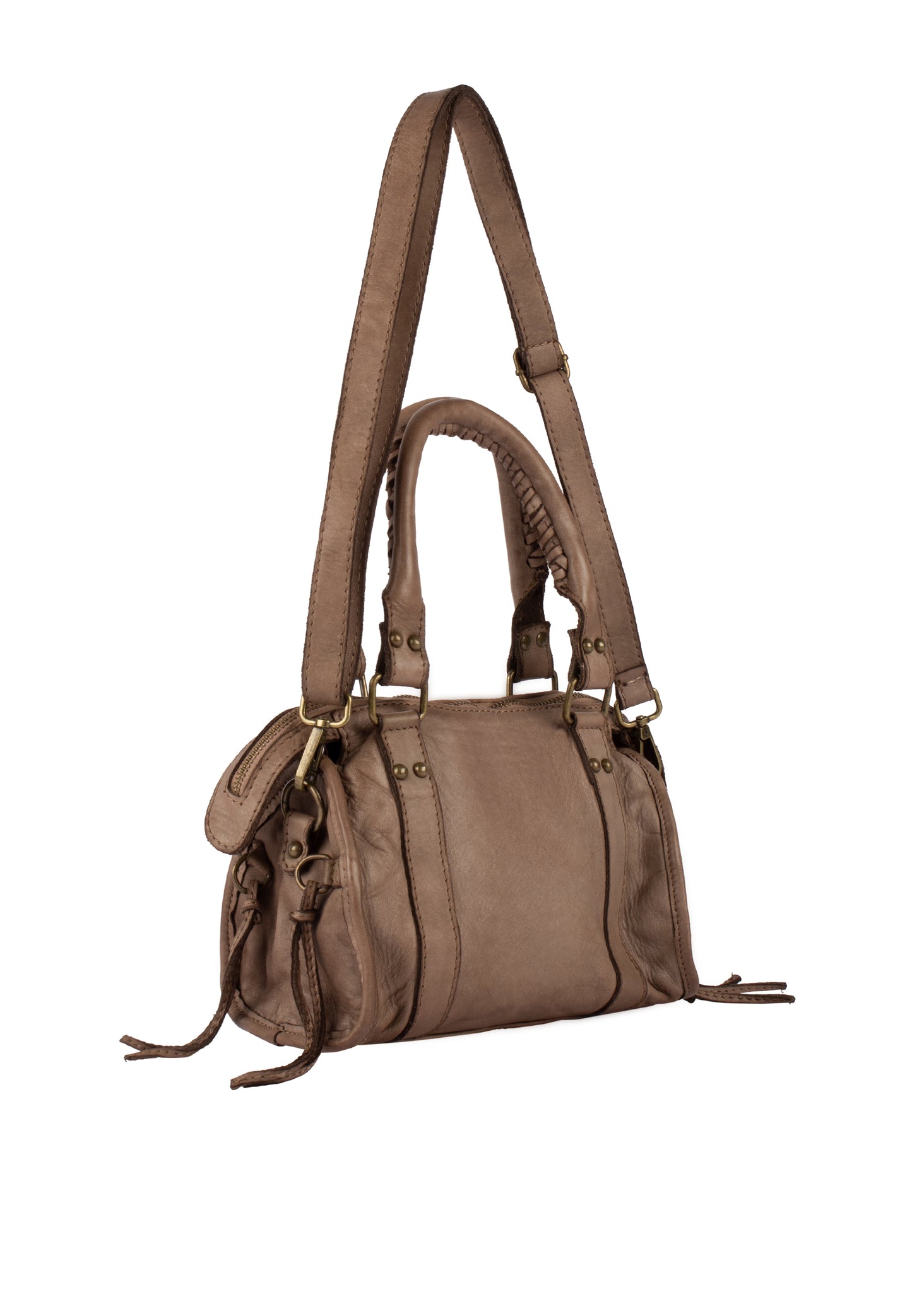 DreiMaster Vintage Damen Ledertasche