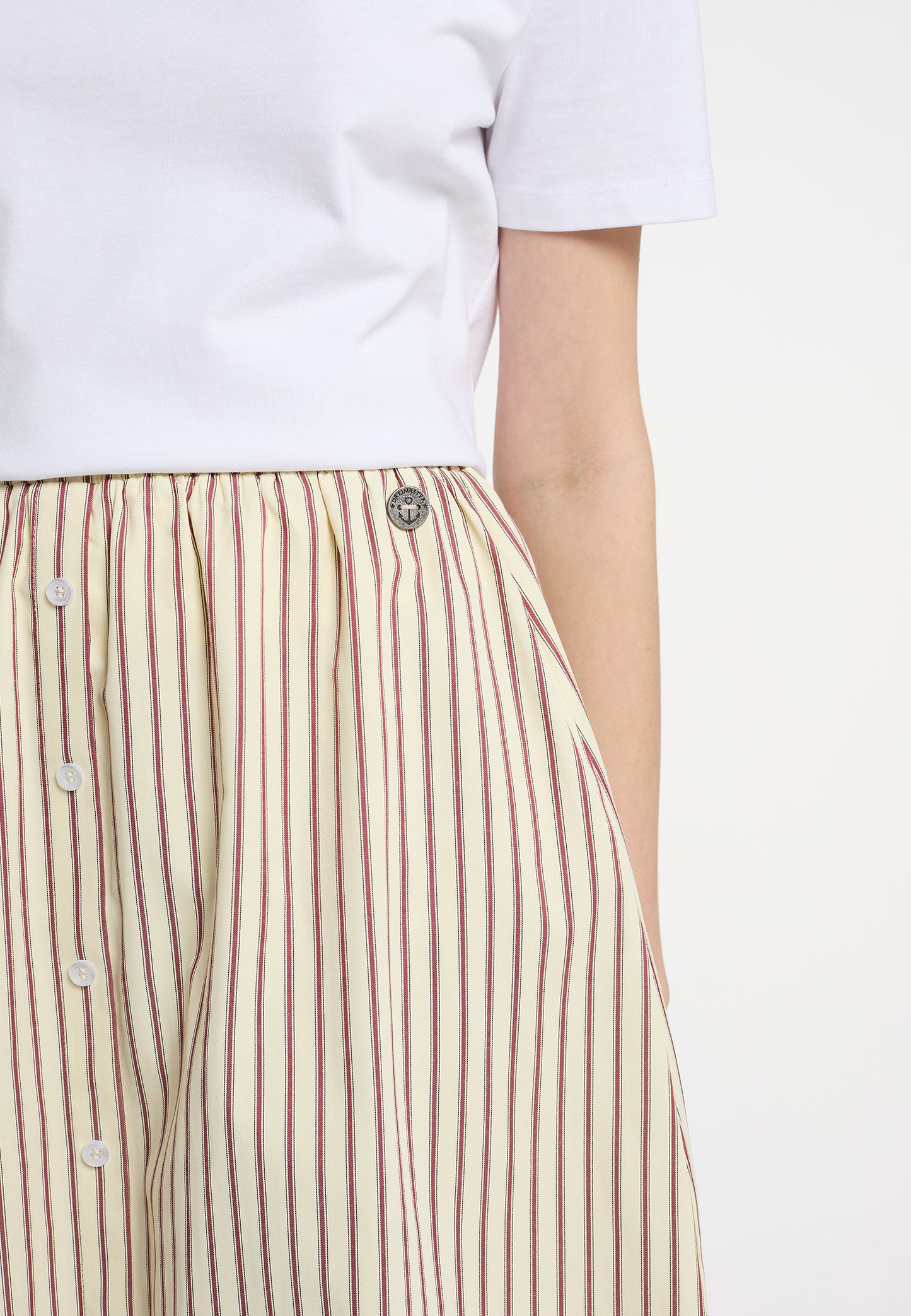 Dreimaster Maritim spódnica damska o kroju litery A