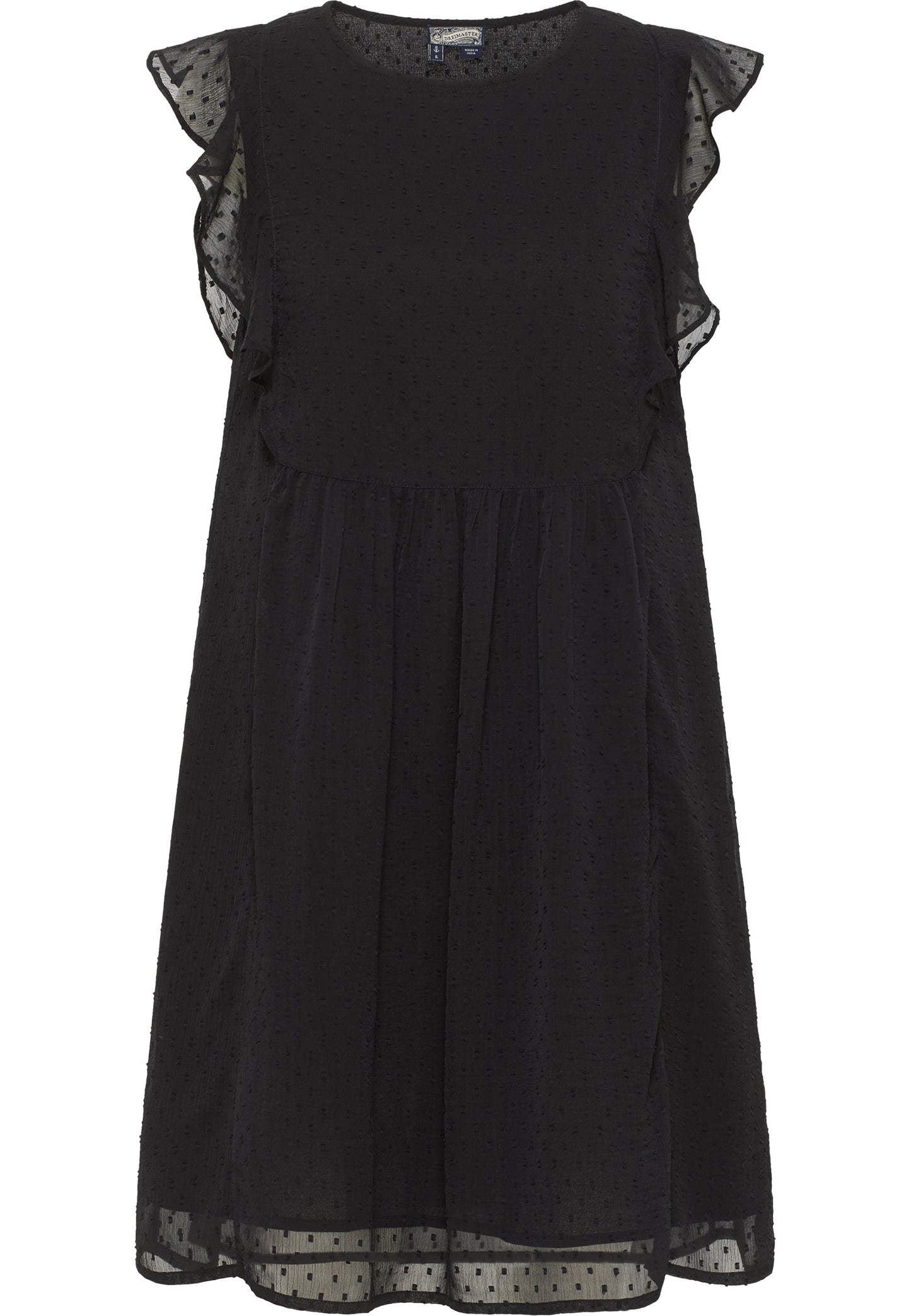 Midikleid mit Rüschen