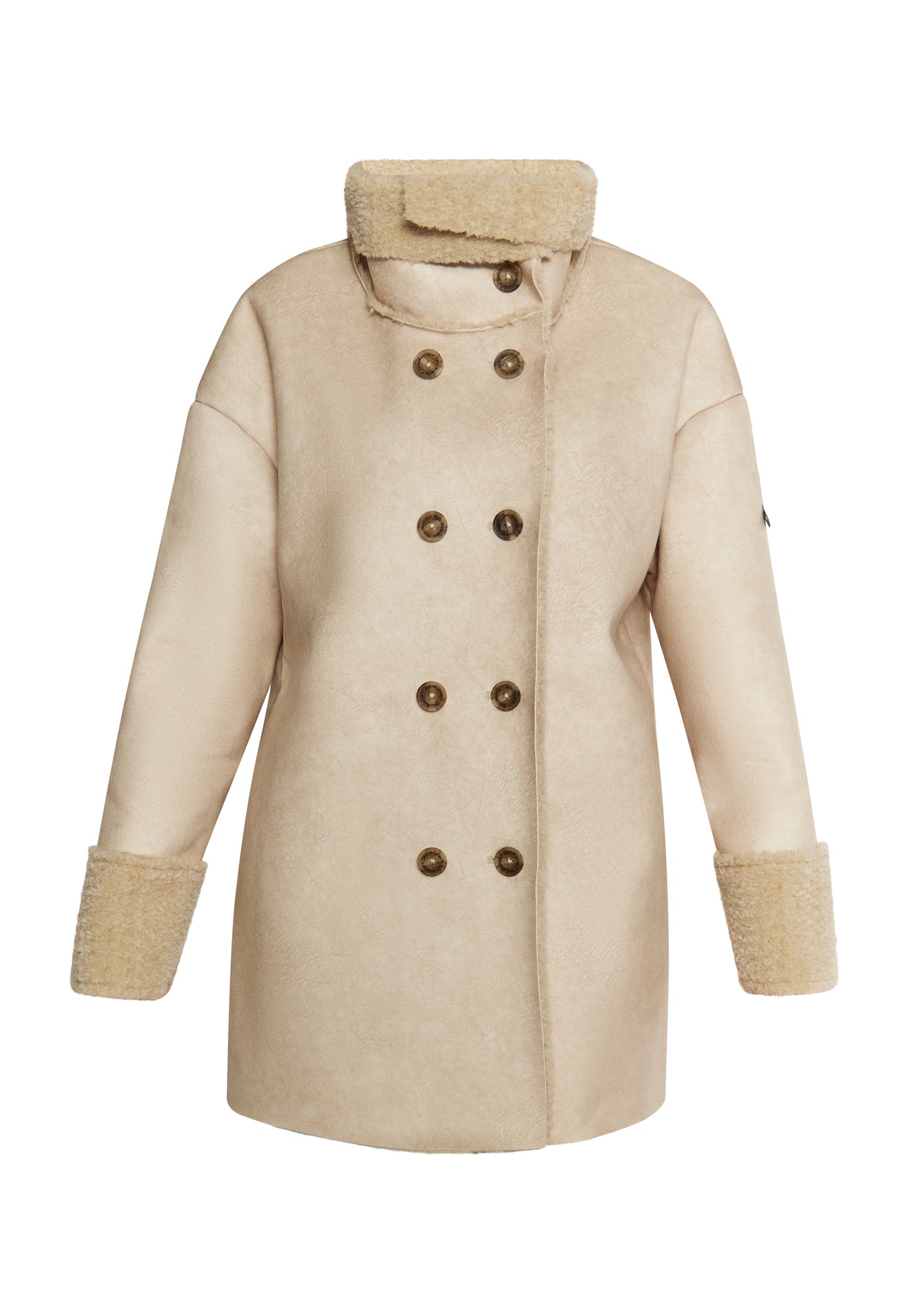 Jacke aus Fellimitat