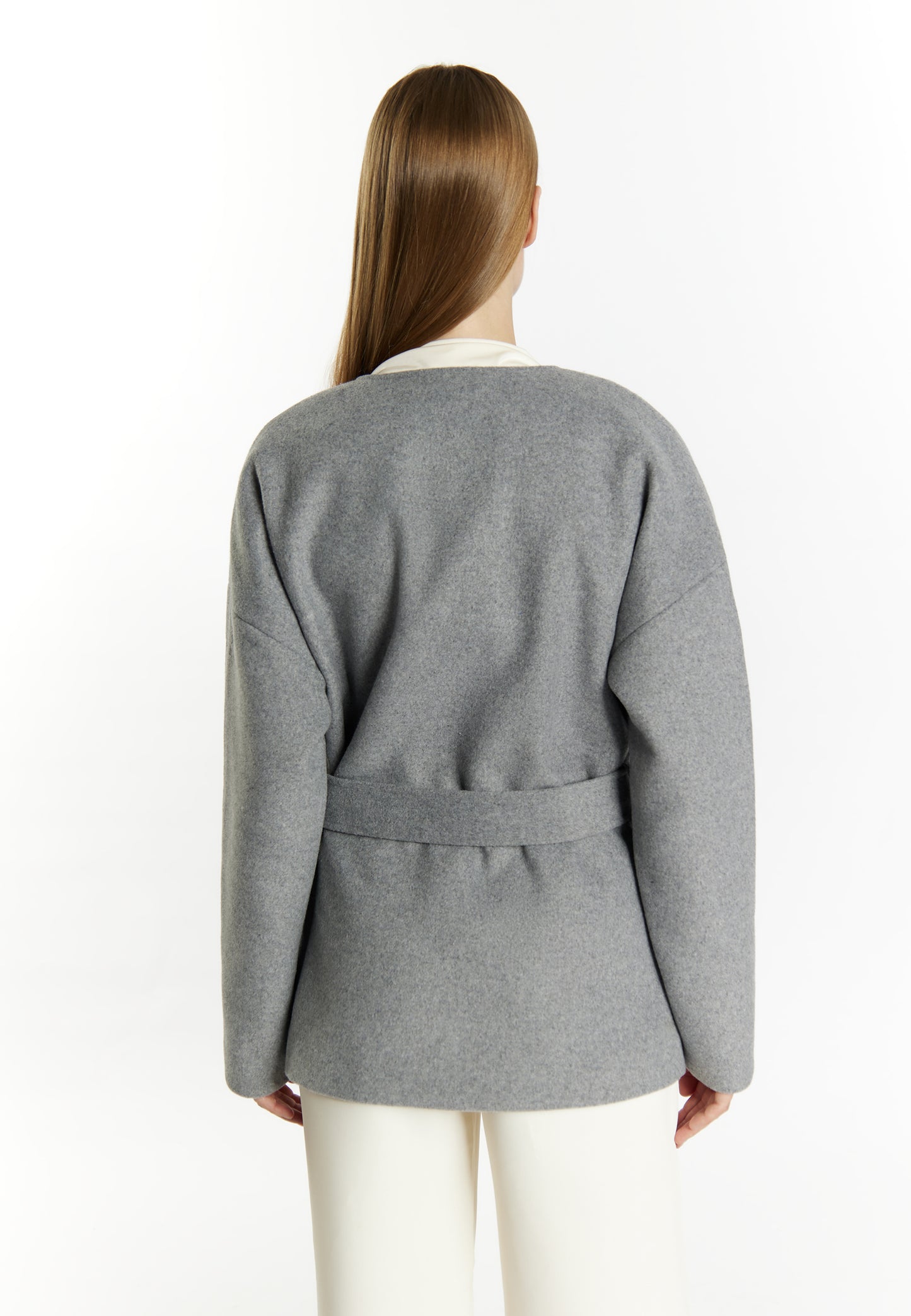 DreiMaster Klassik Damen-Übergangsjacke aus Wollgemisch