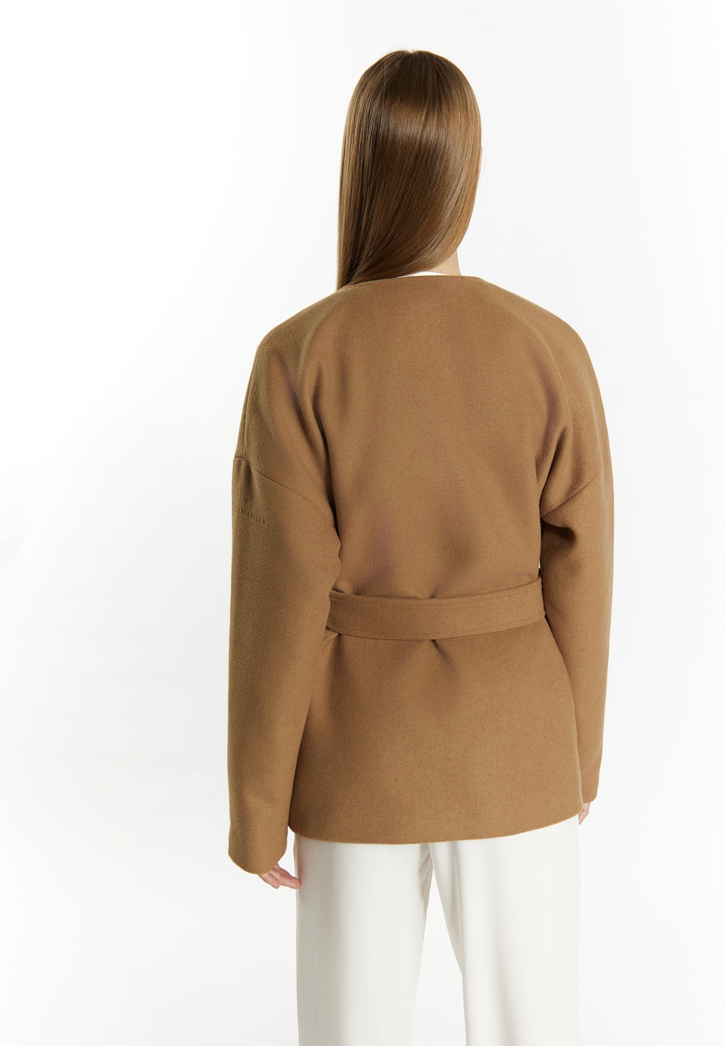 DreiMaster Klassik Damen-Übergangsjacke aus Wollgemisch