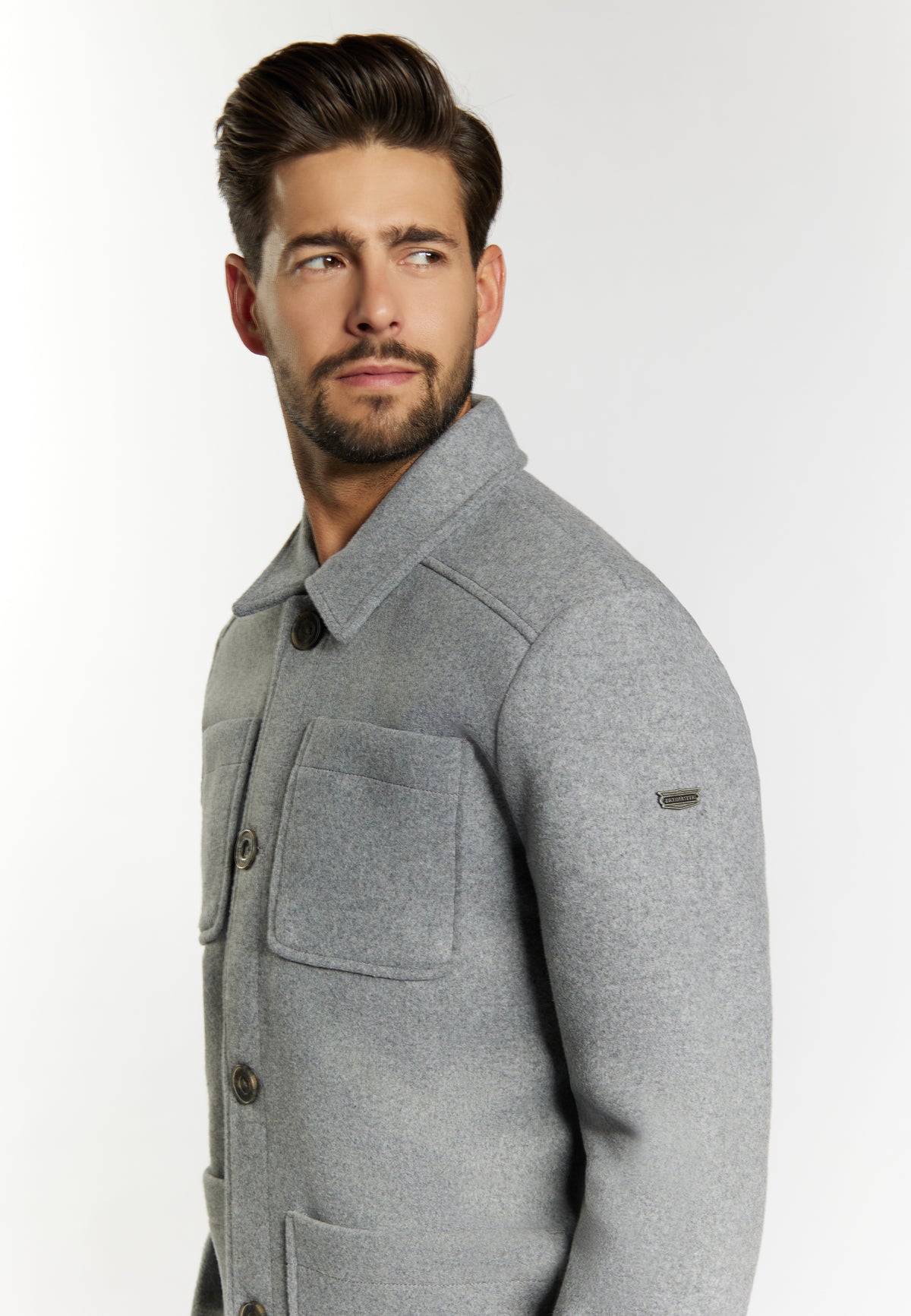 DreiMaster Vintage Übergangsjacke aus Wollgemisch