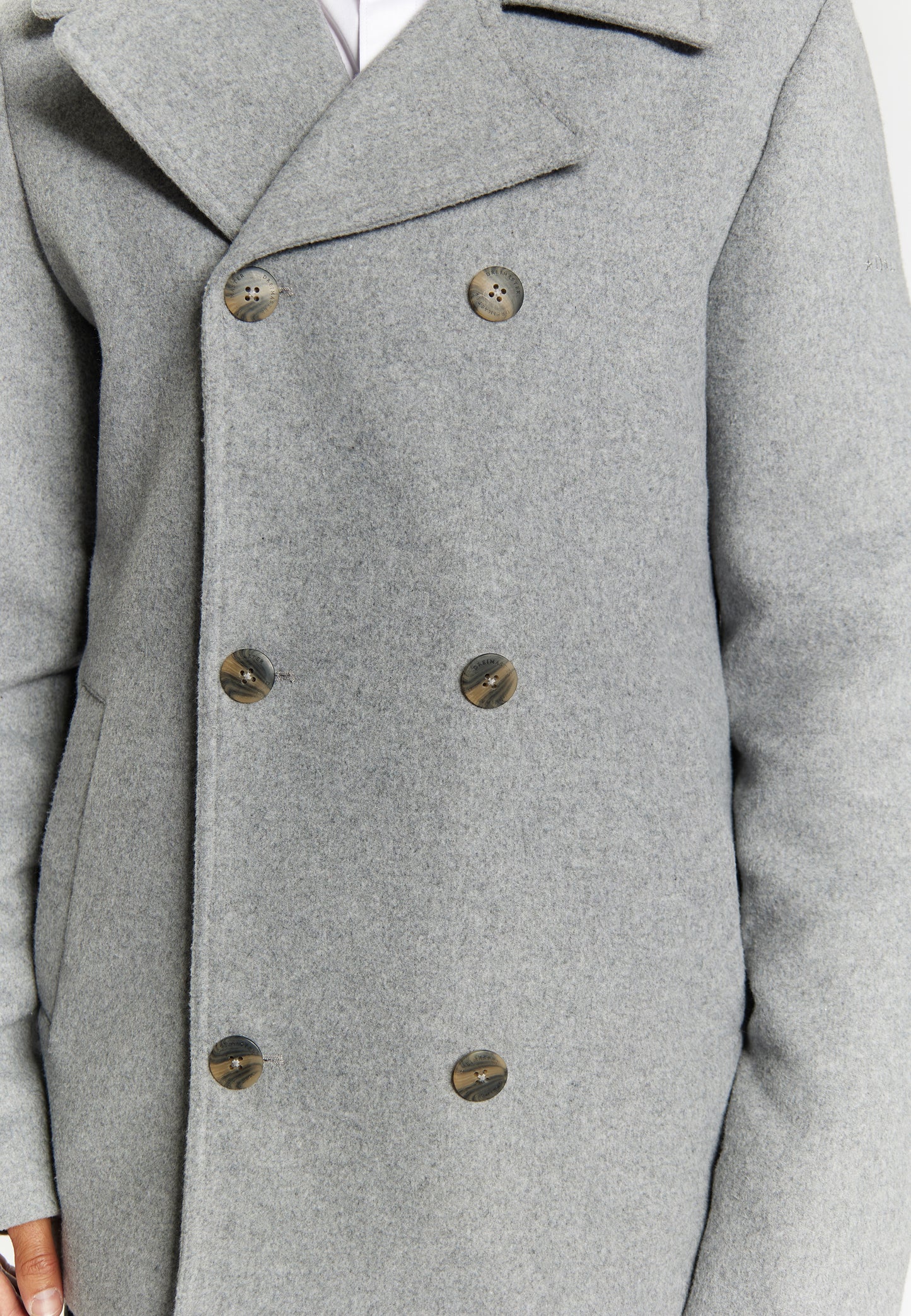 Cabanjacke aus Wollgemisch