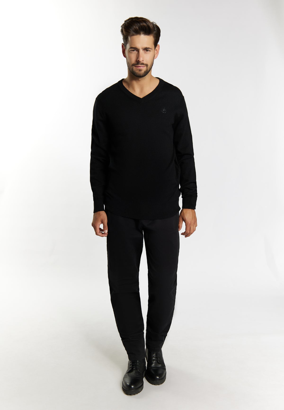 DreiMaster Klassik Basic Feinstrickpullover