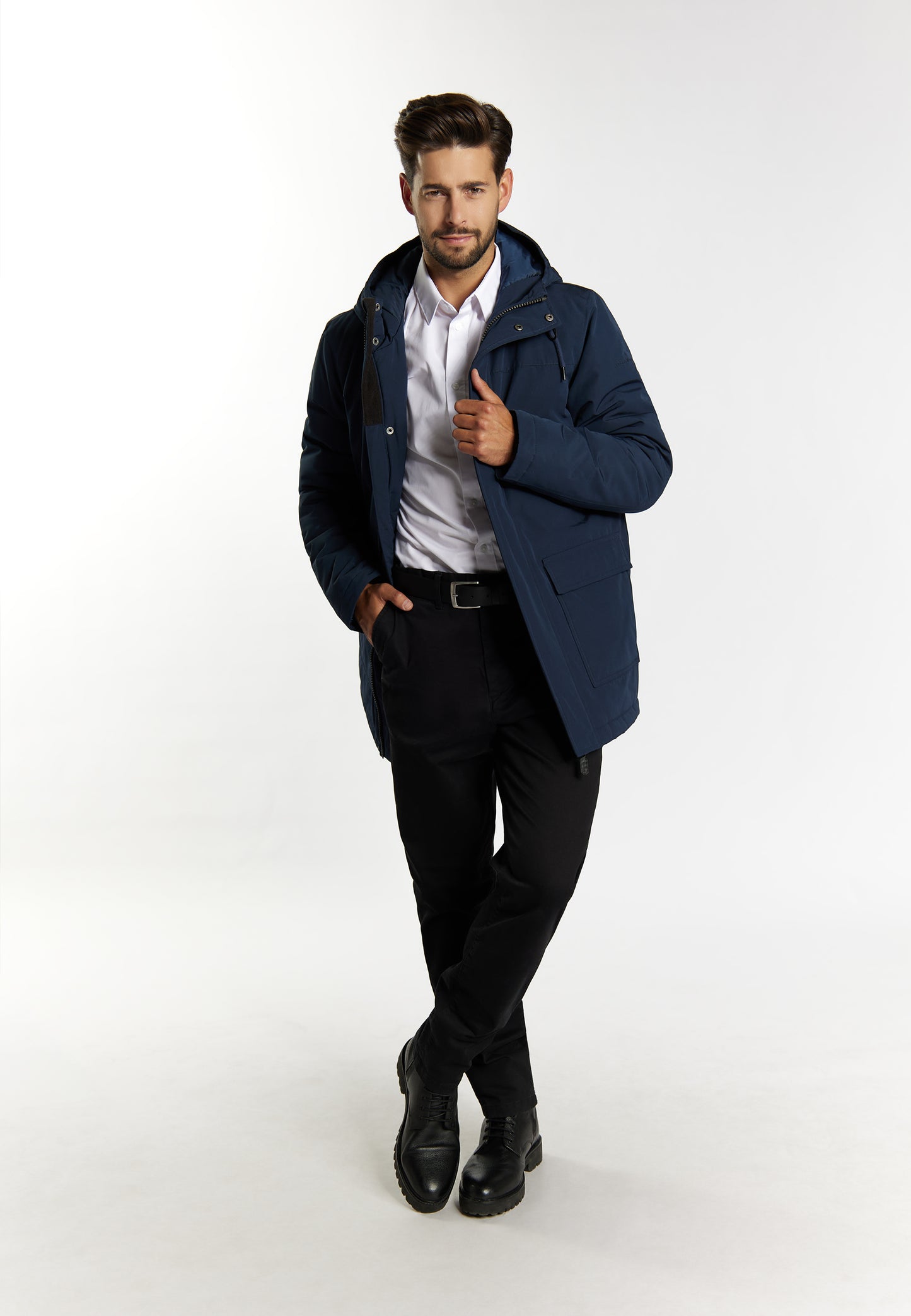 DreiMaster Klassik Herren Stepp-Winterjacke