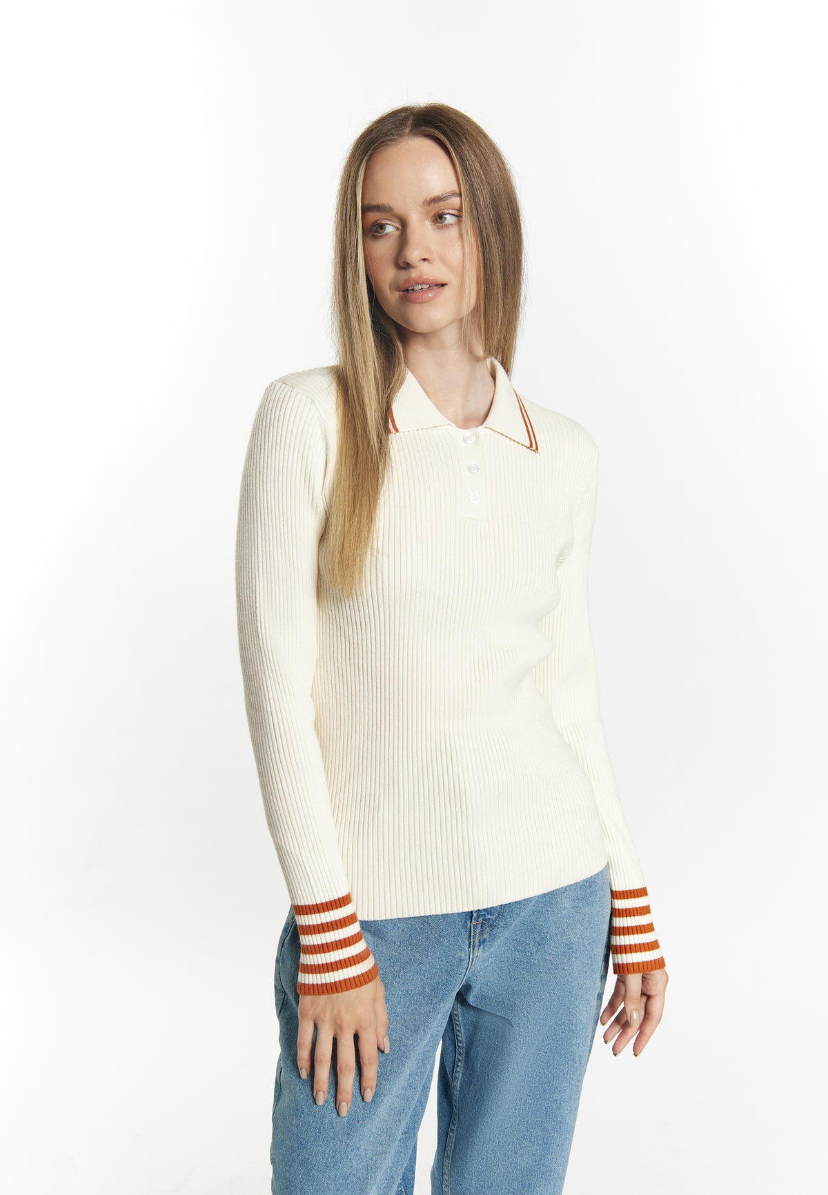 DreiMaster Maritim Damen-Strickpullover Grasland