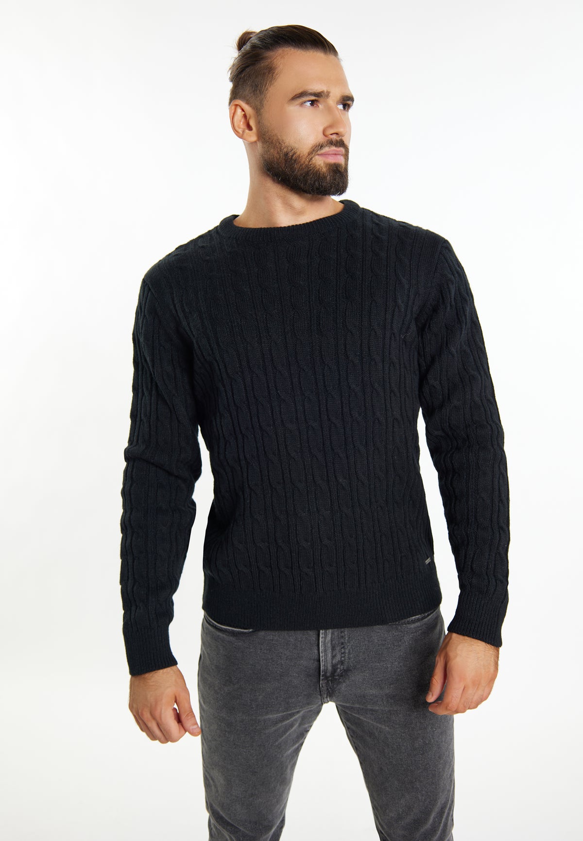 DreiMaster Vintage Men's Strickpullover + Shopping Bag - SET