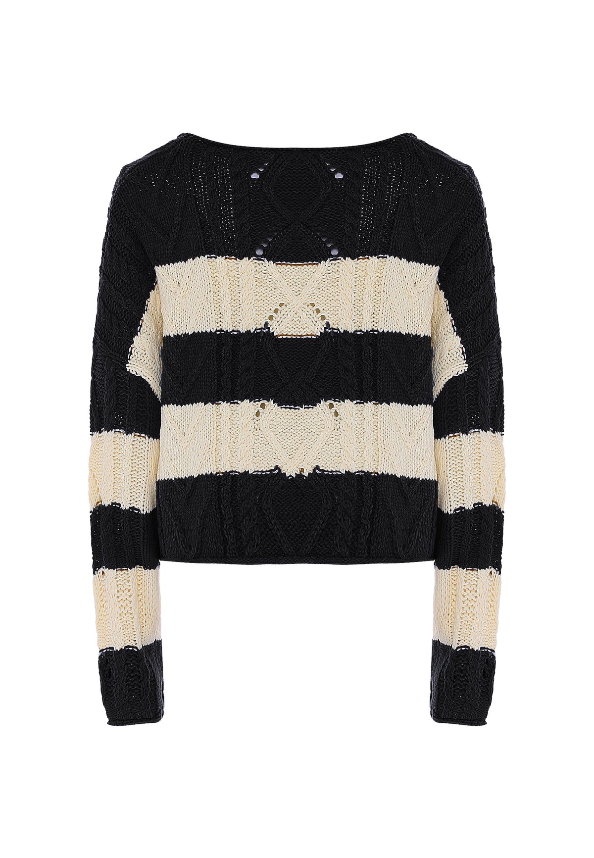 DreiMaster Vintage Women's Pullover mit Streifen