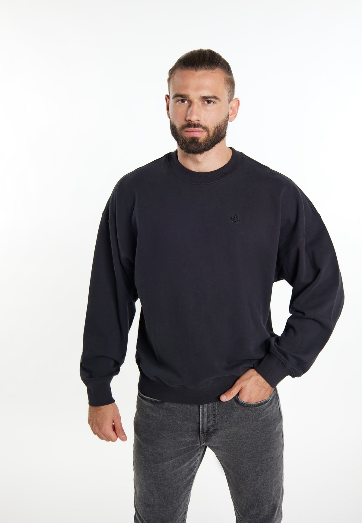 DreiMaster Vintage Men's Sweatshirt + Shopping Bag - SET