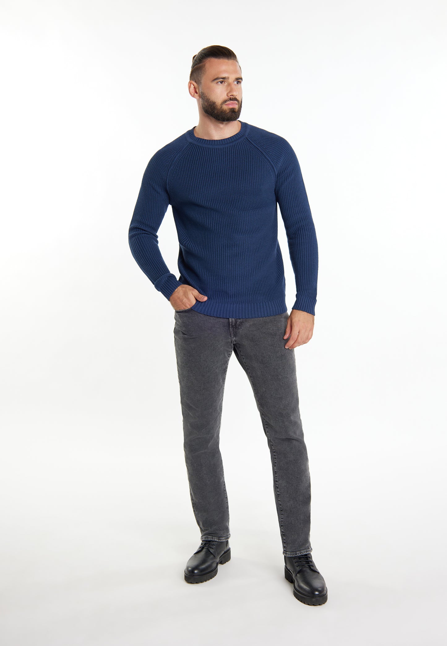 DreiMaster Vintage sweter męski dziany