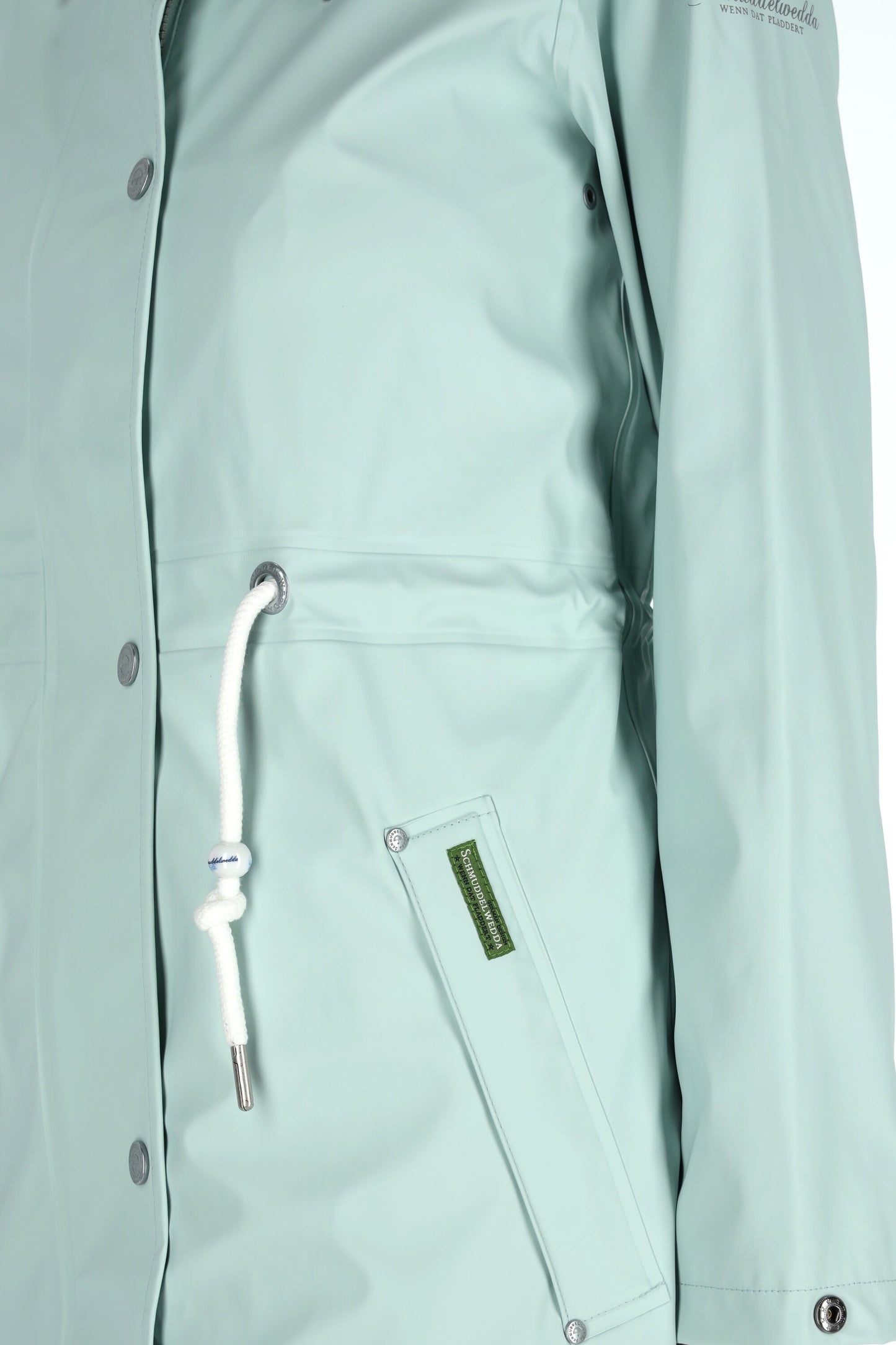 Schmuddelwedda Damen Regenmantel aus recyceltem Polyester