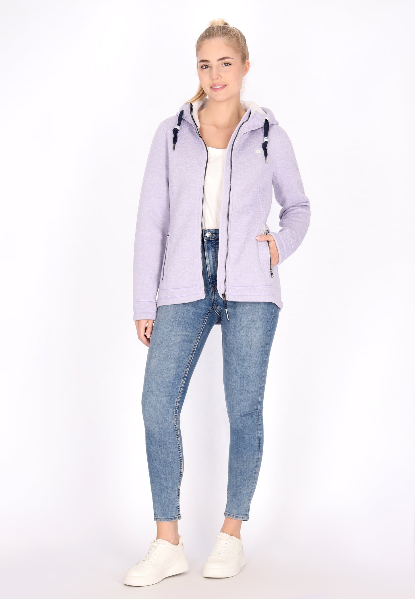 Strickfleecejacke