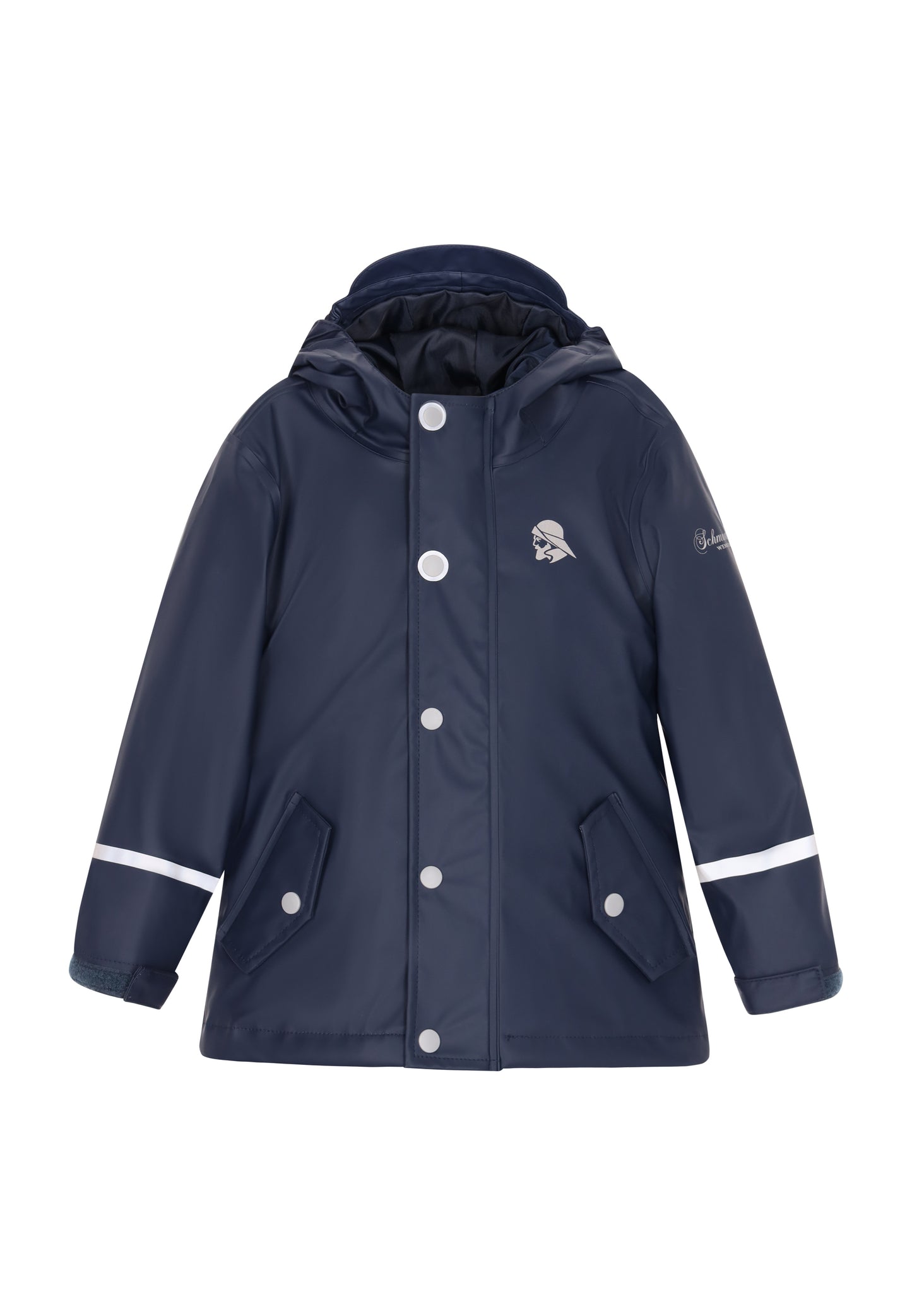 Regenjacke aus recyceltem Material