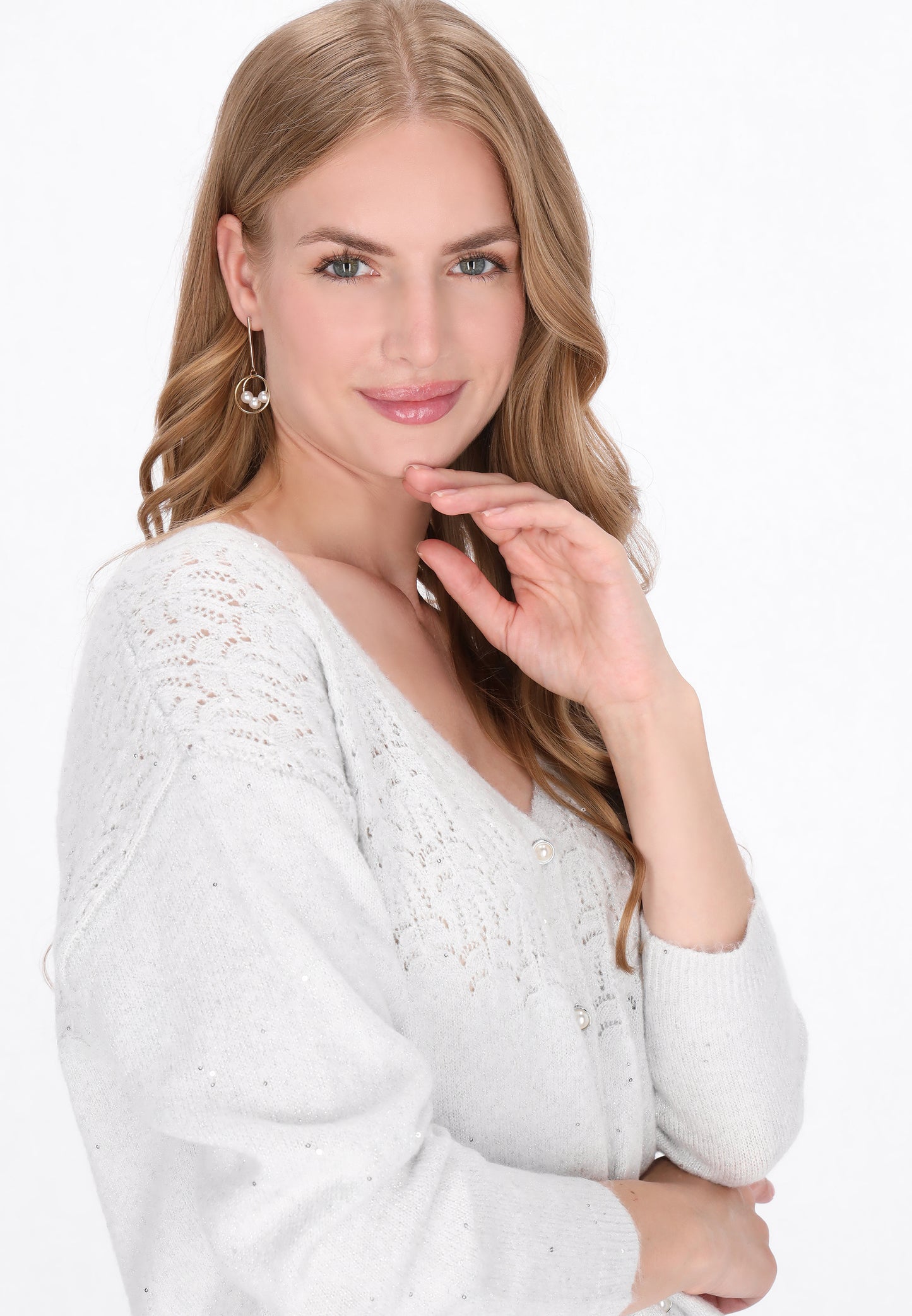 DreiMaster Klassik kardigan damski