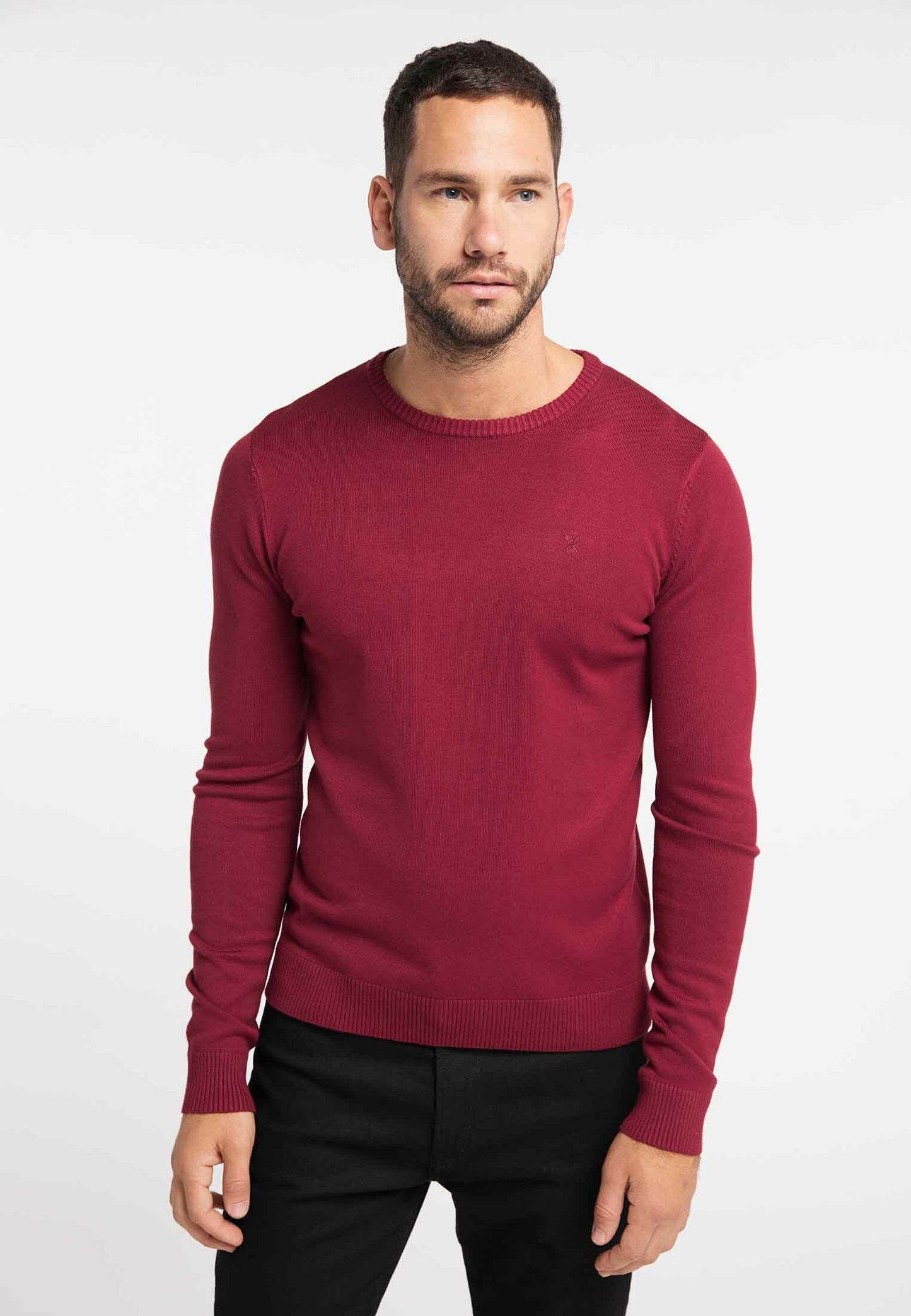 DreiMaster Klassik Herren-Strickpullover