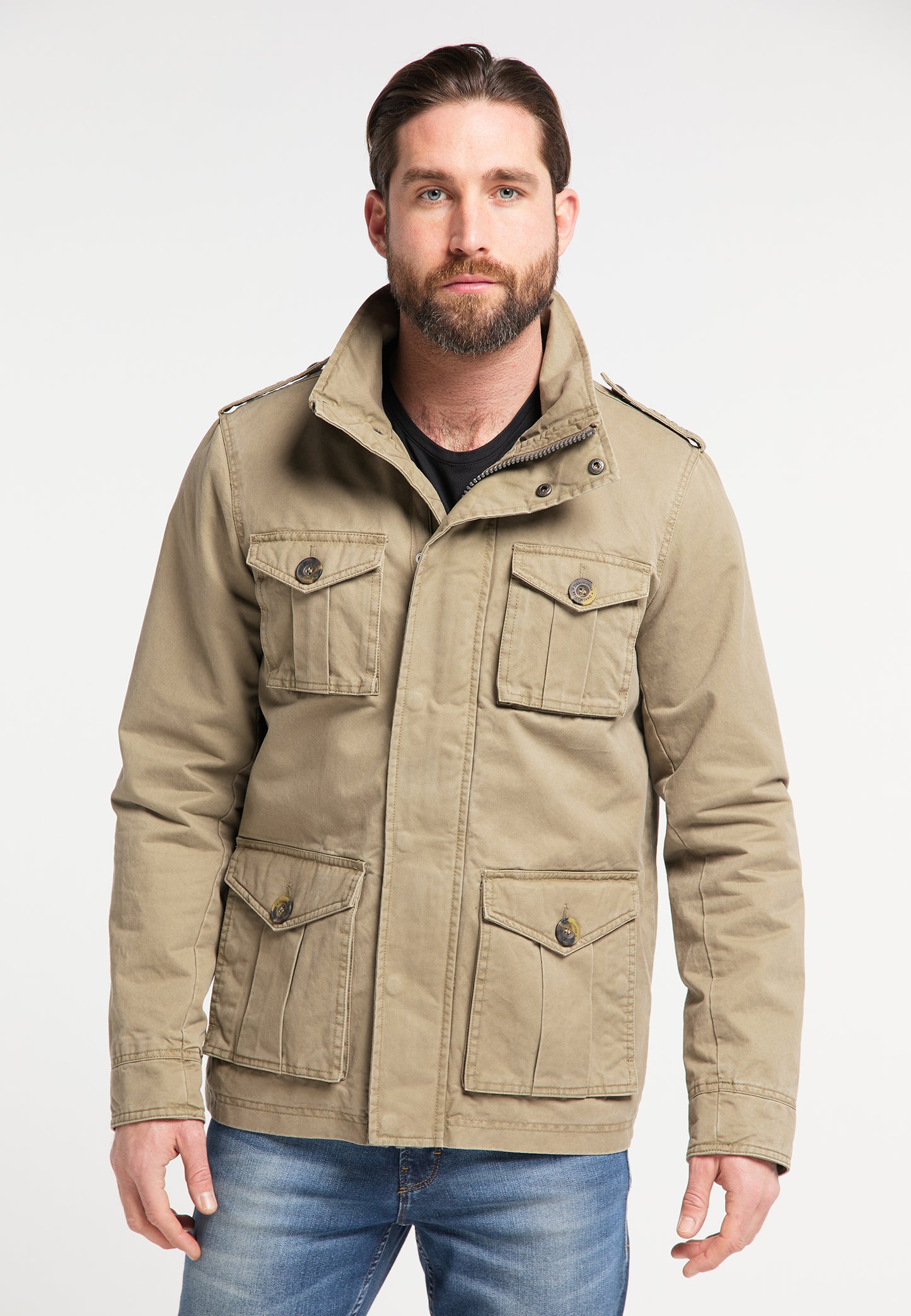DreiMaster Vintage Herren-Feldjacke