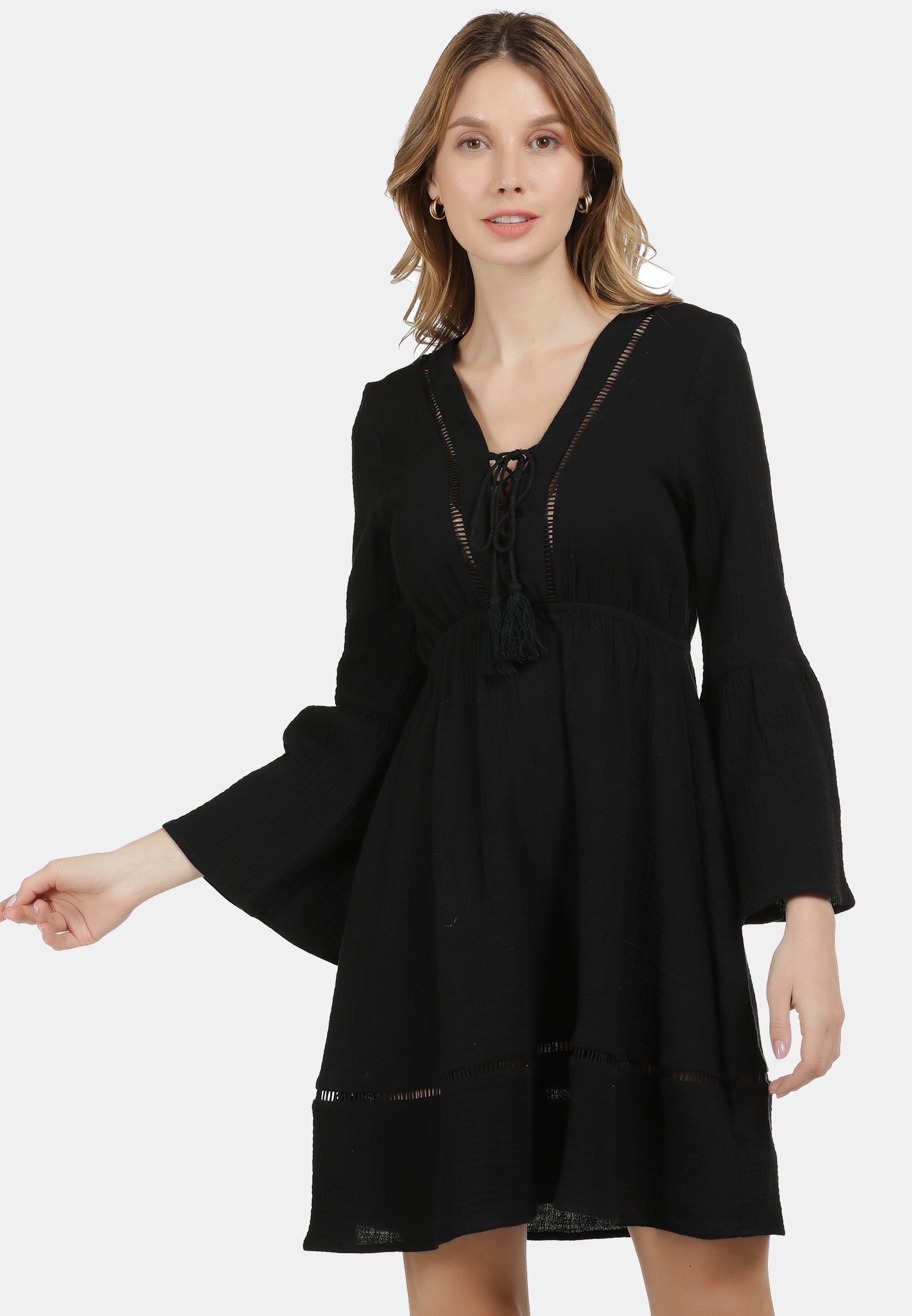 DreiMaster Vintage Damen-Tunikakleid