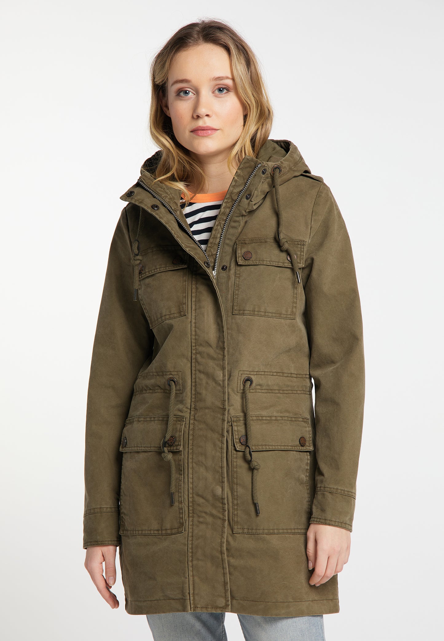 DreiMaster Vintage Women's Baumwoll-Parka