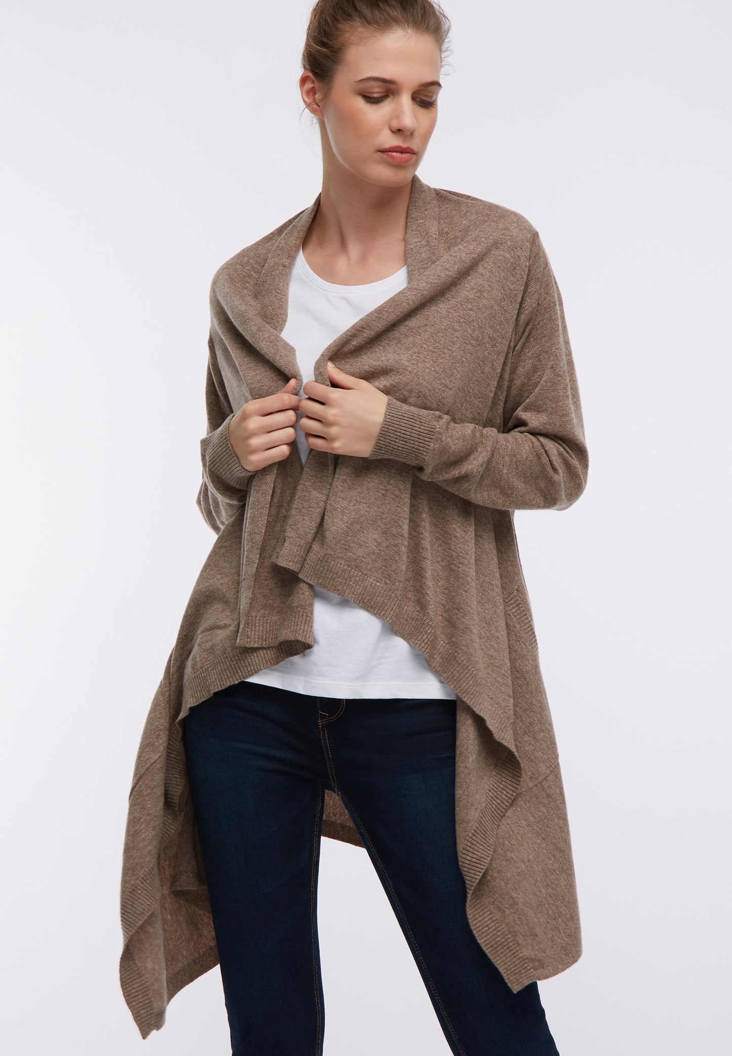 DreiMaster Damen-Strickjacke