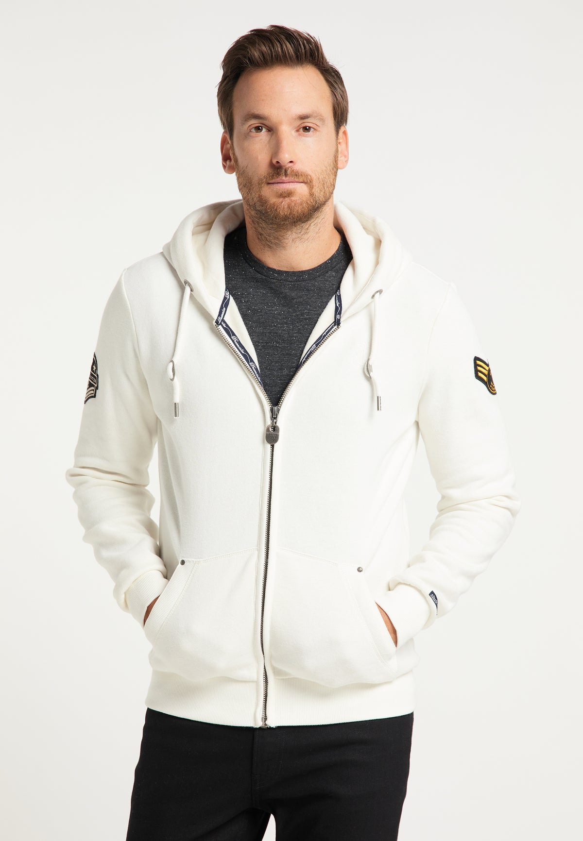 DreiMaster Maritim Men's Kapuzenjacke