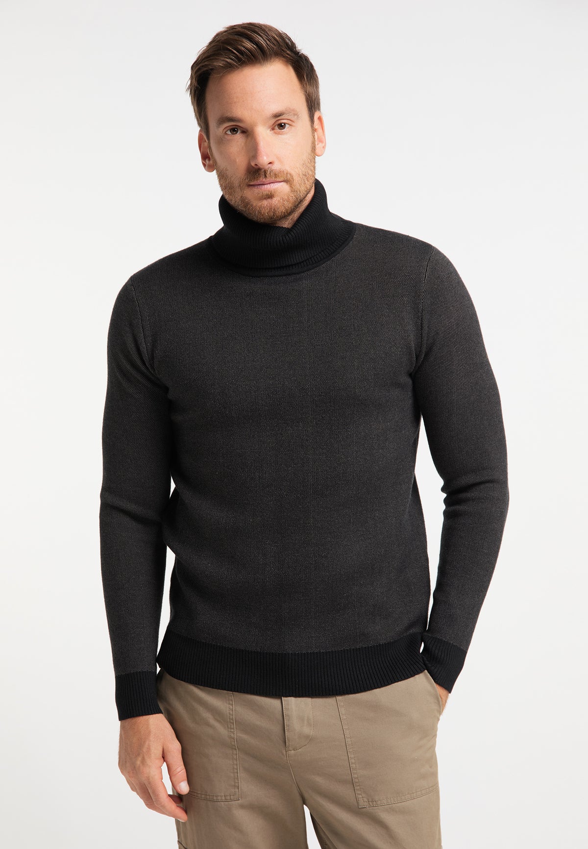 DreiMaster Vintage Men's Rollkragenpullover