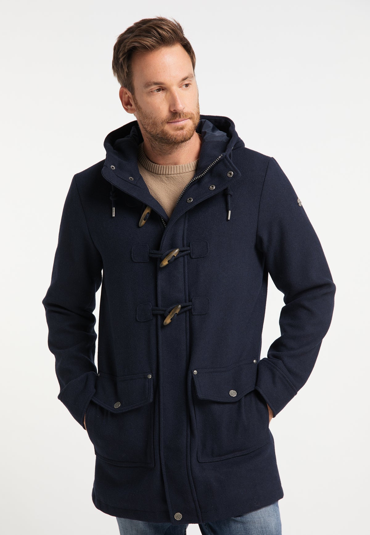 DreiMaster Vintage Men's Dufflecoat