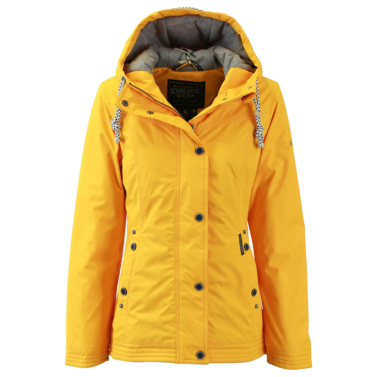 Schmuddelwedda Damen-Regenjacke mit Magic Print