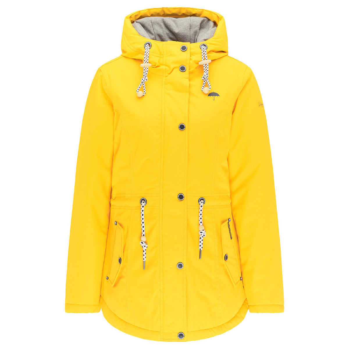 Schmuddelwedda Damen-Winterjacke mit Magic Print