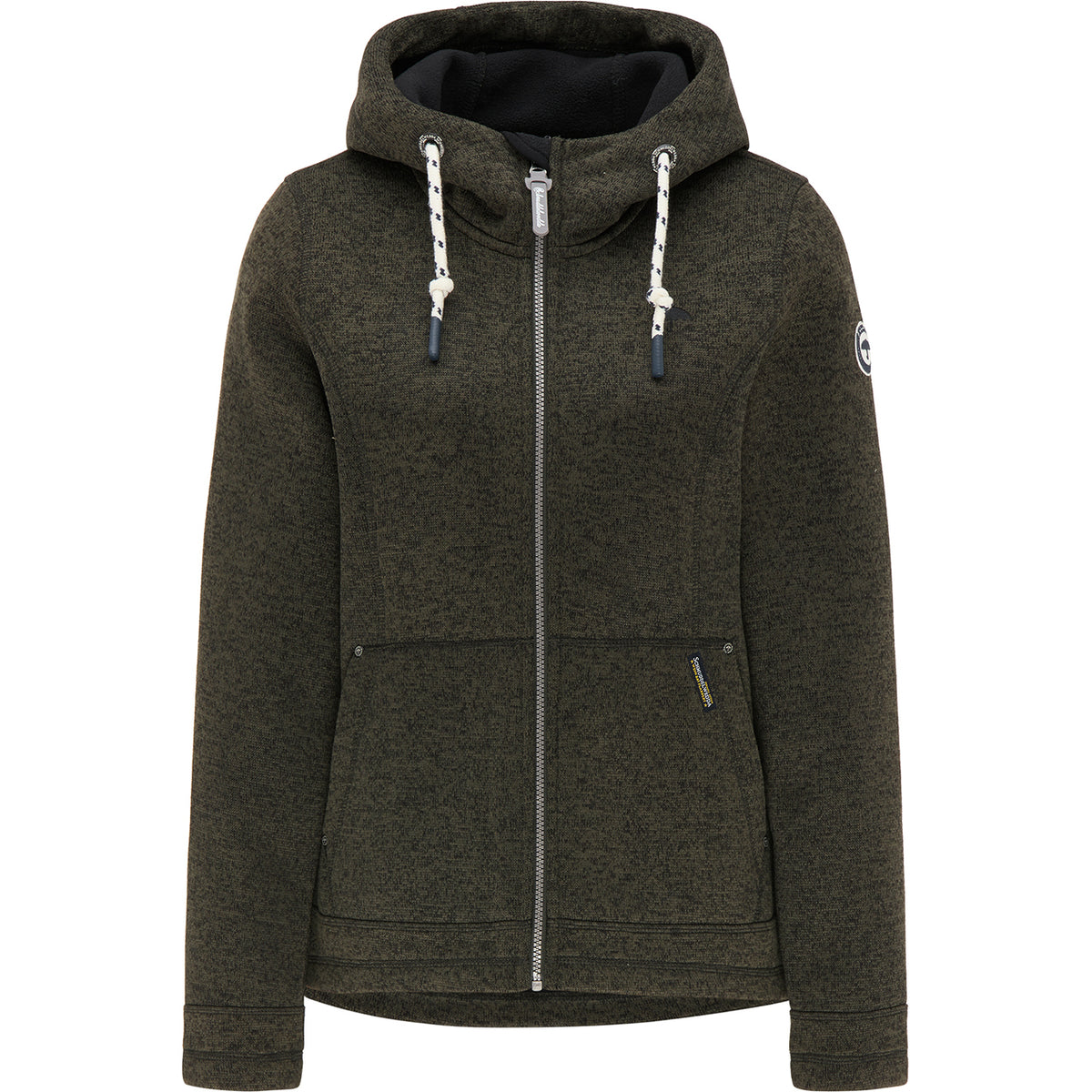 Schmuddelwedda Damen-Strickfleecejacke