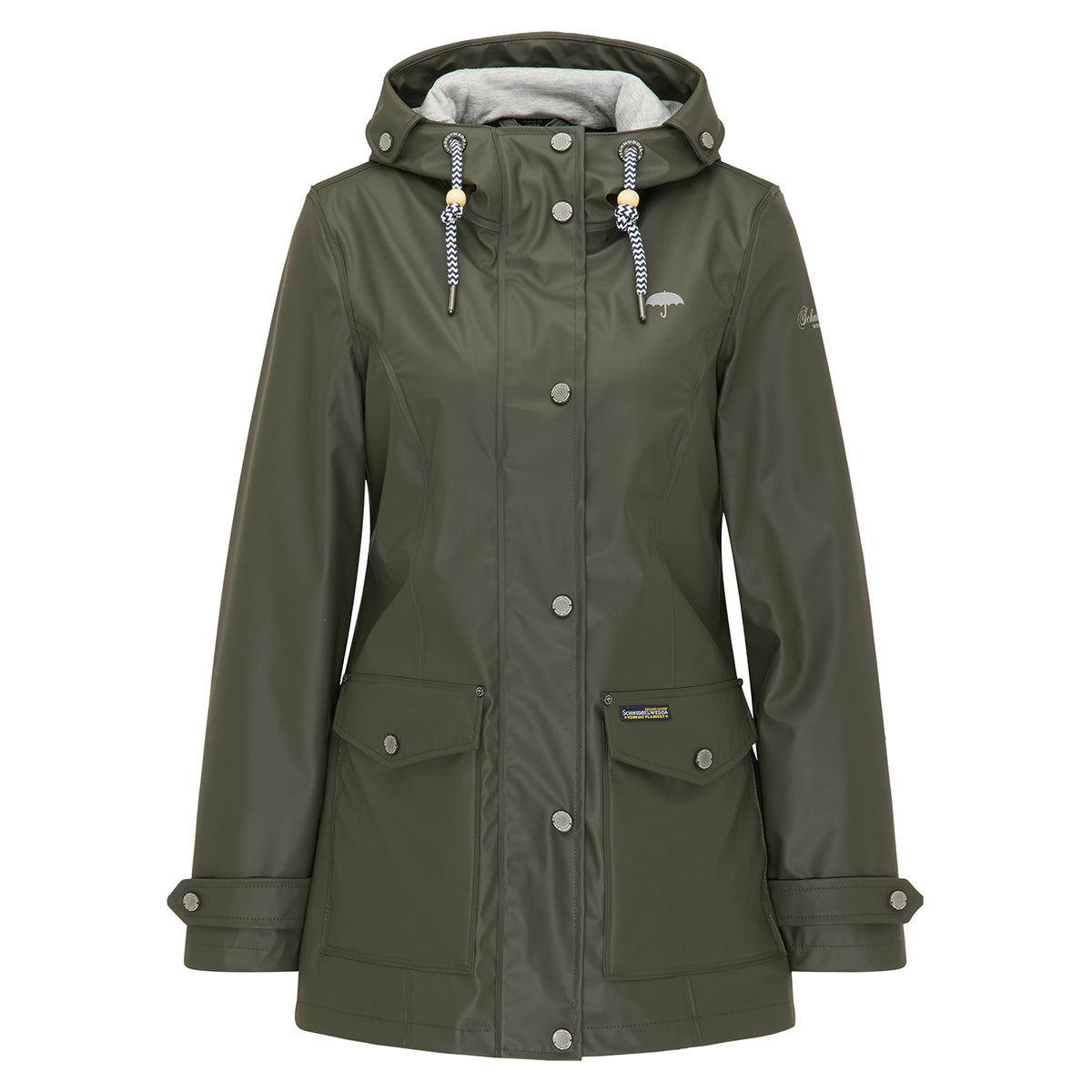 Schmuddelwedda Damen-Regenjacke