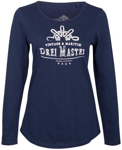DreiMaster Damen-Langarmshirt