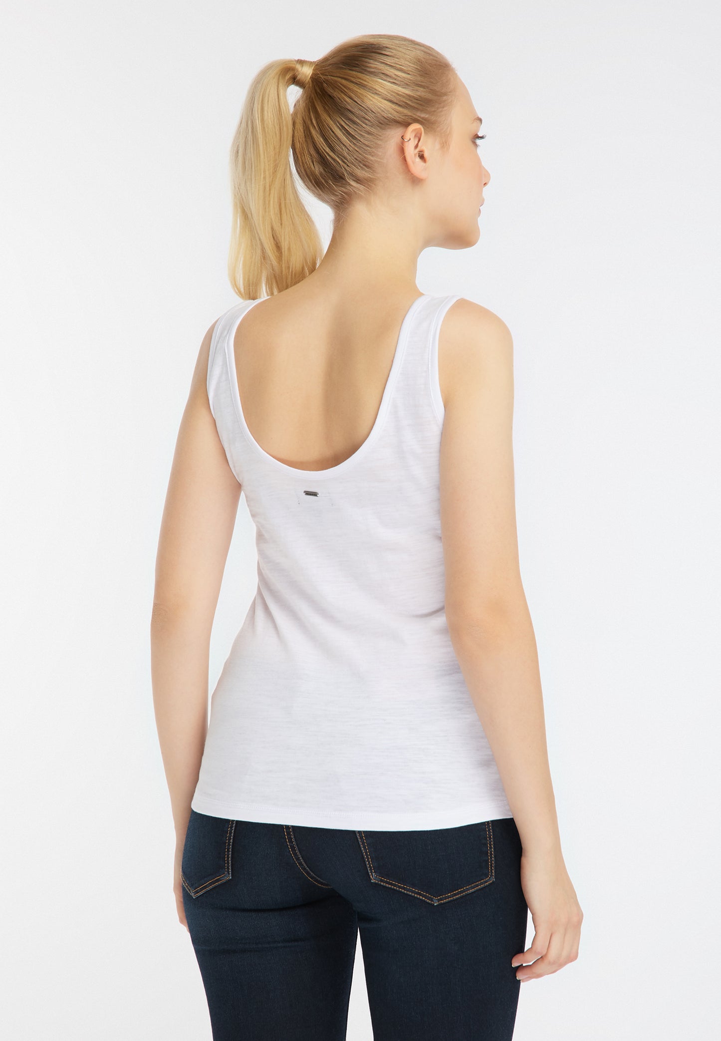 DreiMaster Maritim Damen-Sommertop mit Paillettenmotiv
