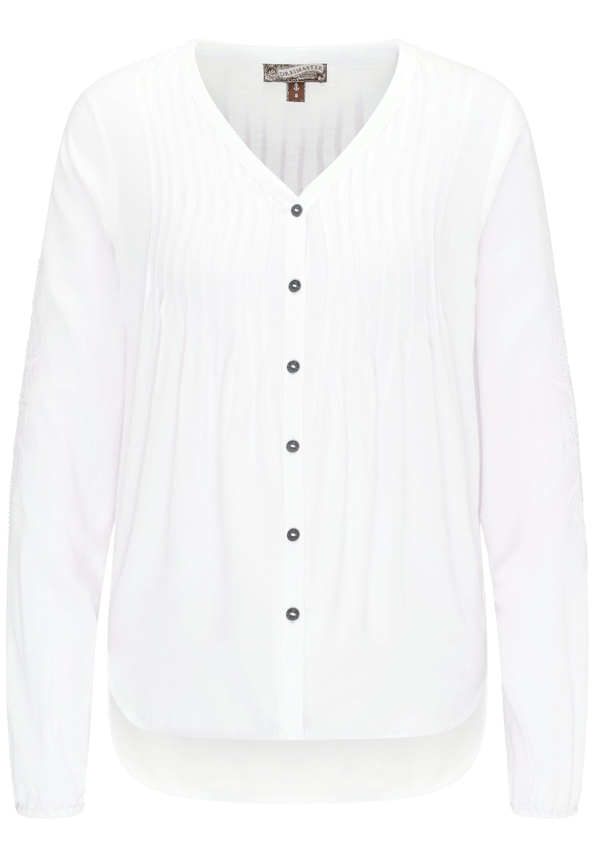 DreiMaster Vintage Women's Feminine Damen Bluse