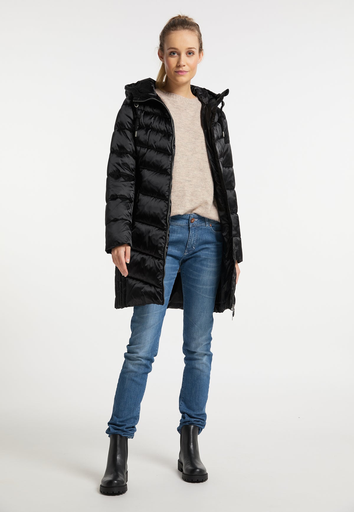 DreiMaster Klassik Women's Steppmantel