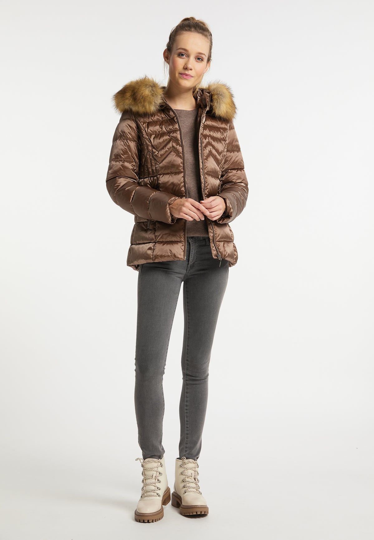 DreiMaster Klassik Women's Wattierte Steppjacke
