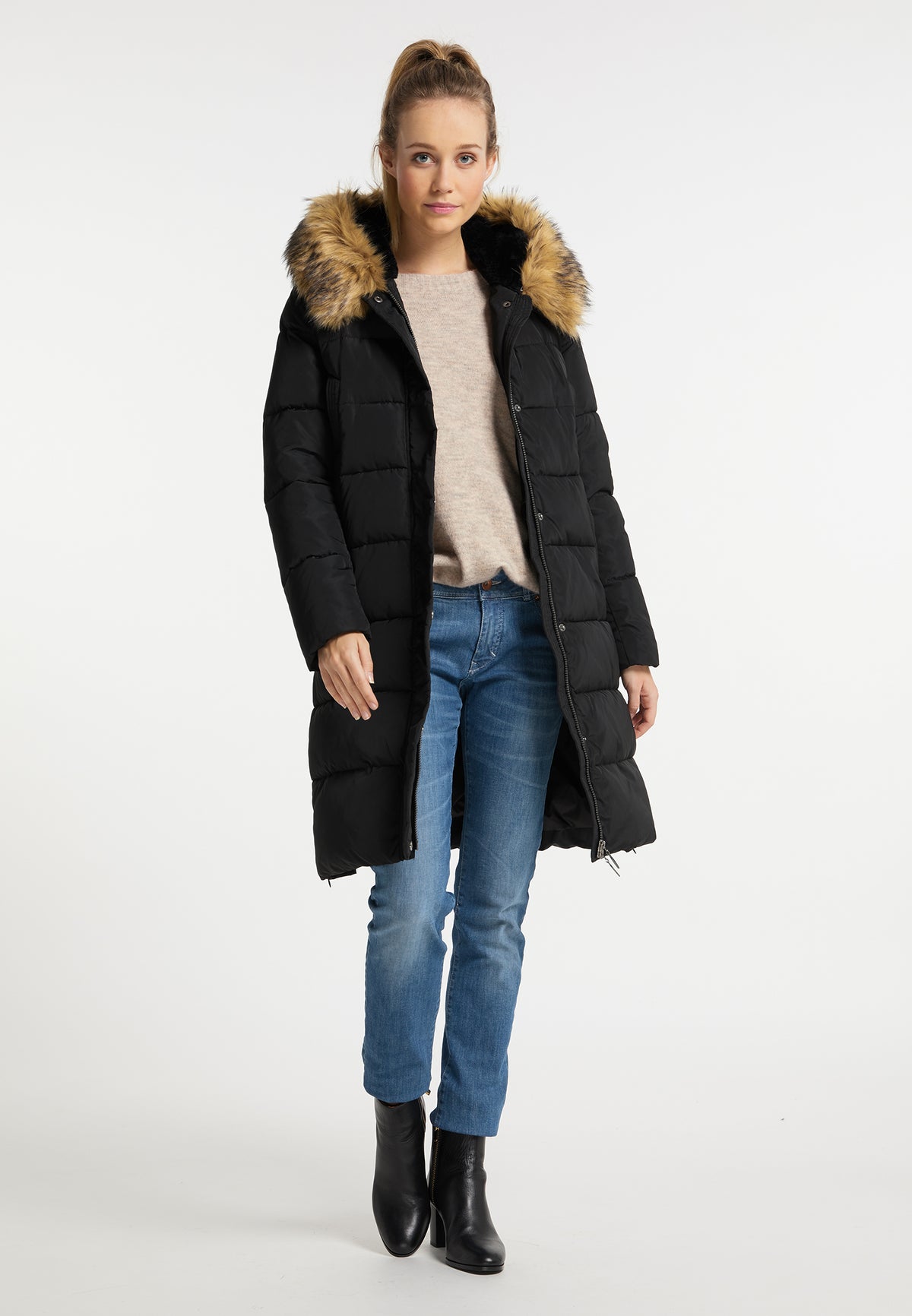 DreiMaster Klassik Women's Wattierter Mantel