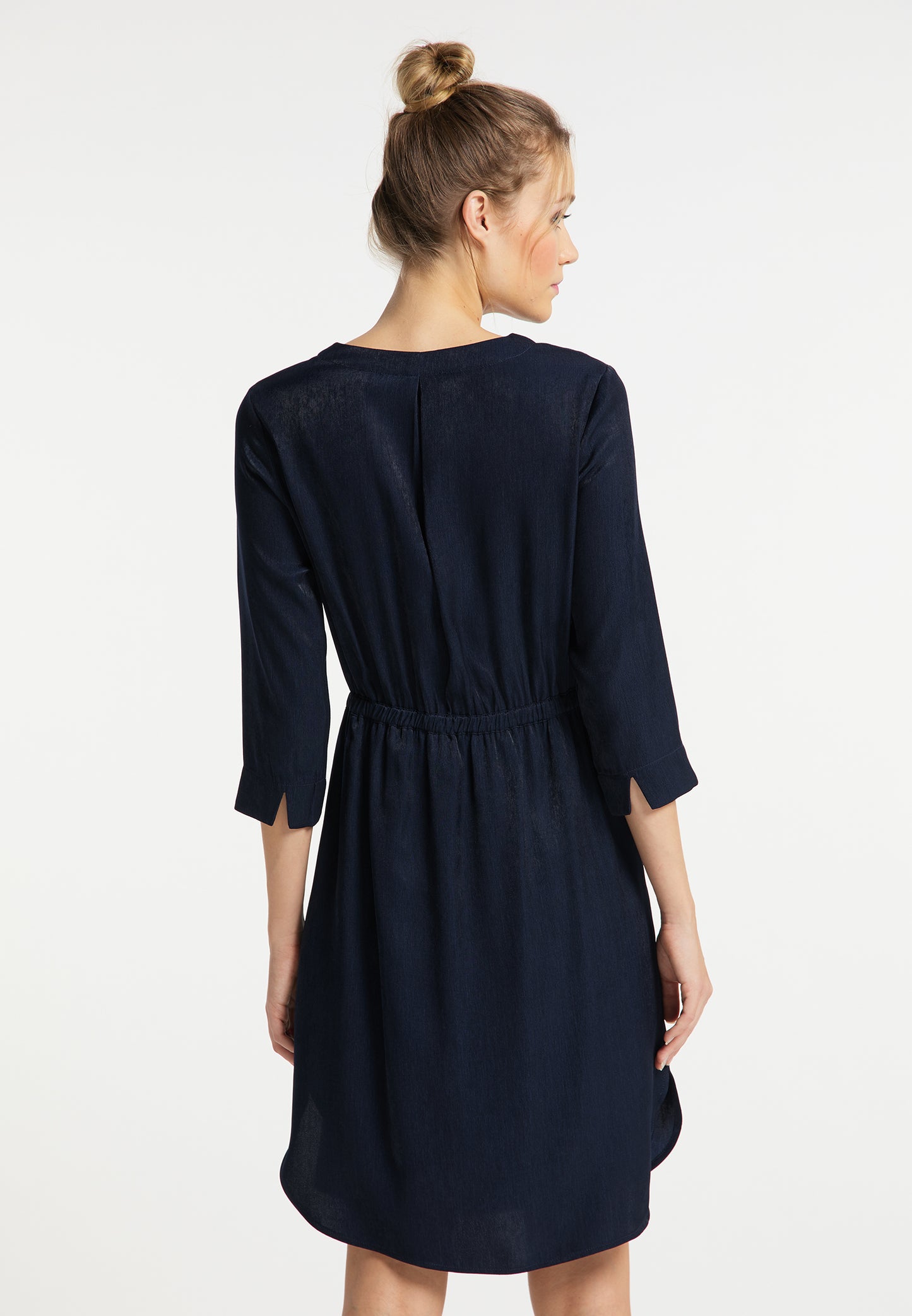 DreiMaster Vintage Damen-Hemdblusenkleid