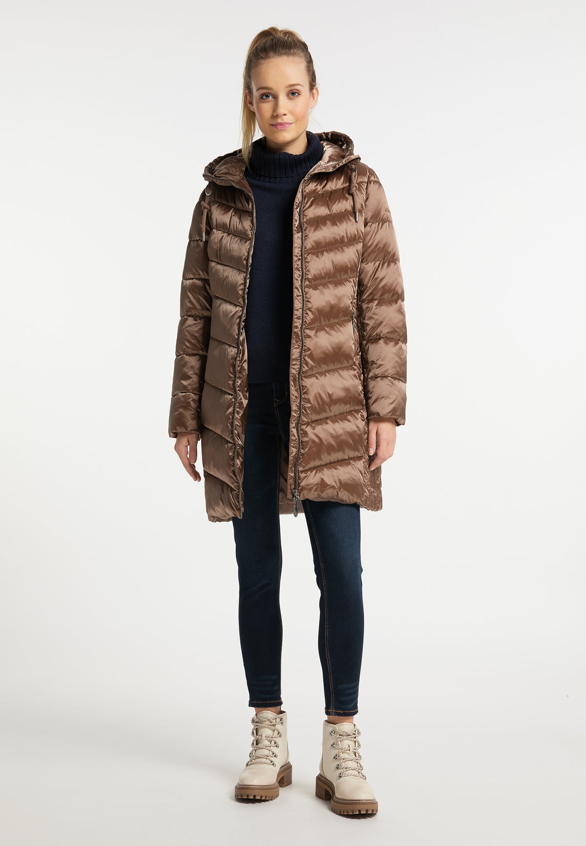 DreiMaster Klassik Women's Steppmantel