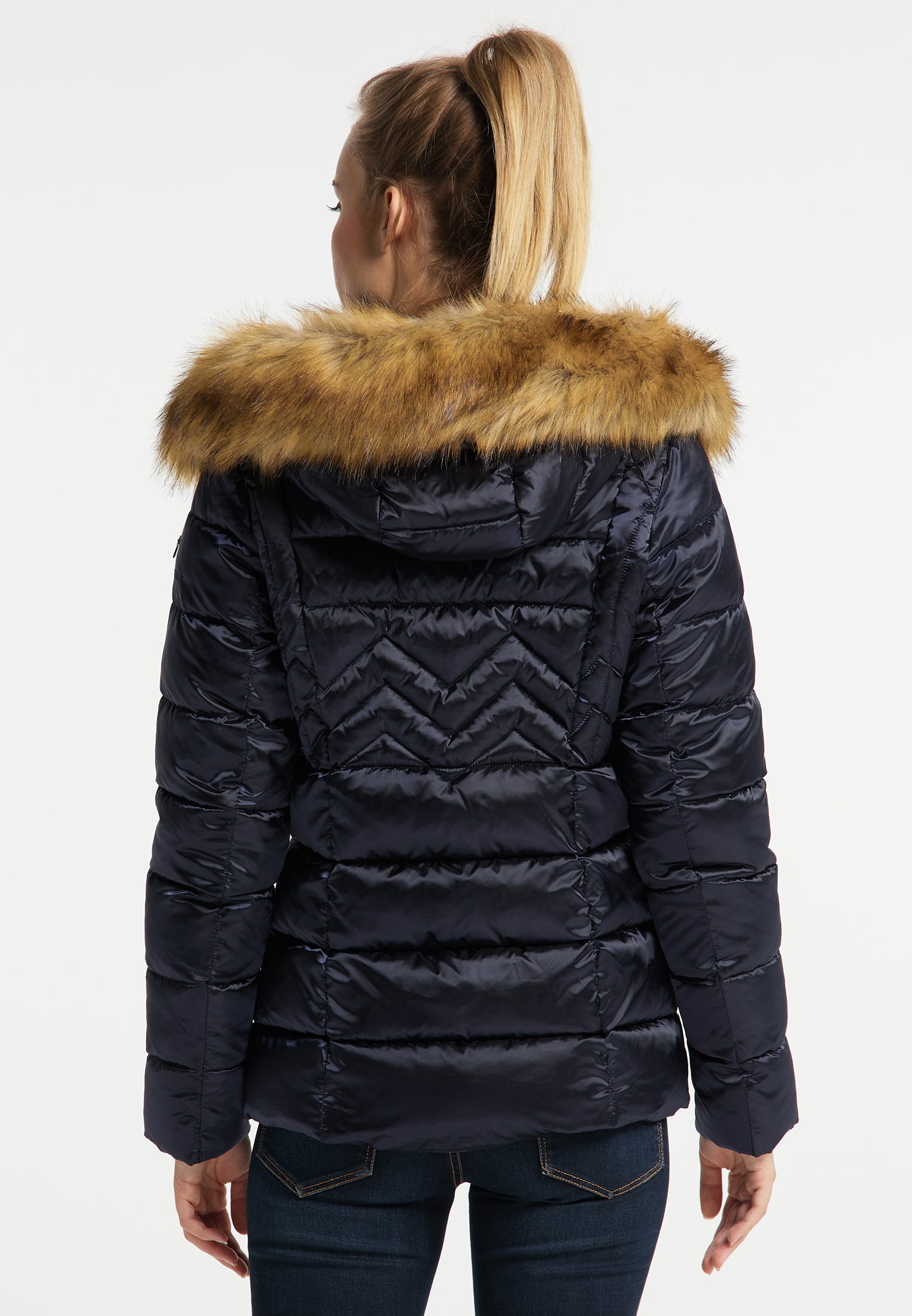 DreiMaster Klassik Damen wattierte Steppjacke
