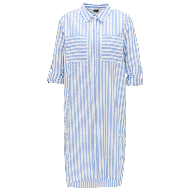 DreiMaster Maritim Damen-Hemdblusenkleid