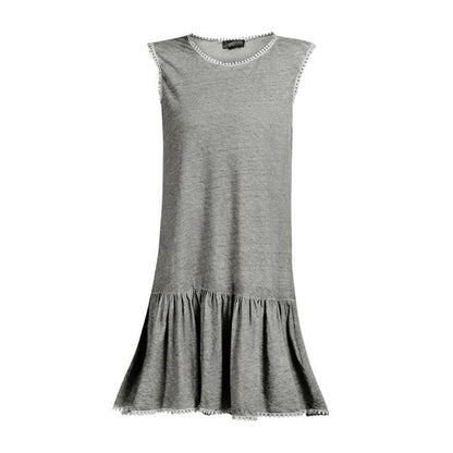 DreiMaster Vintage Women's Leinenkleid