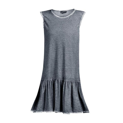 DreiMaster Vintage Women's Leinenkleid